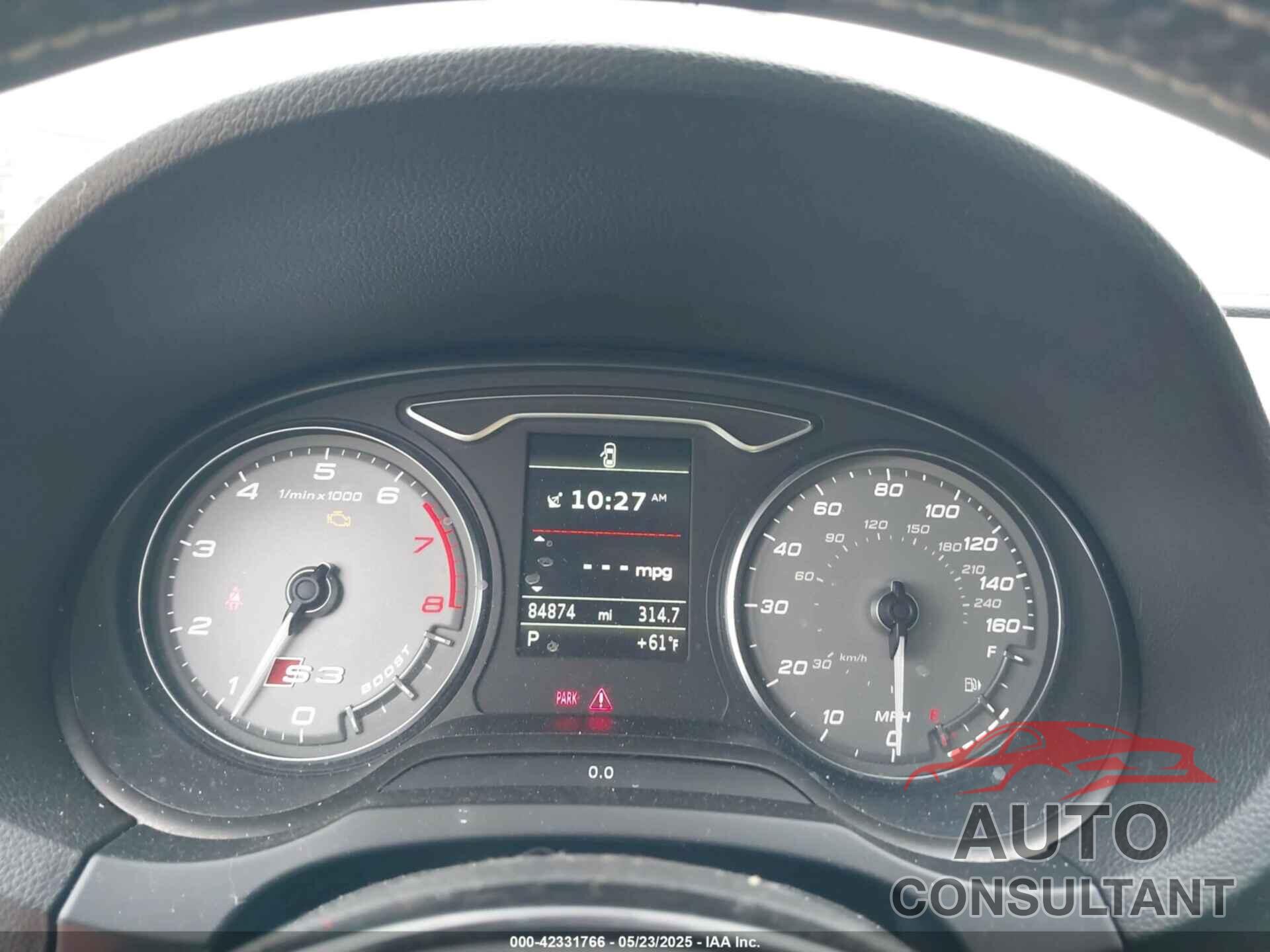 AUDI S3 2015 - WAUFFGFF2F1058267