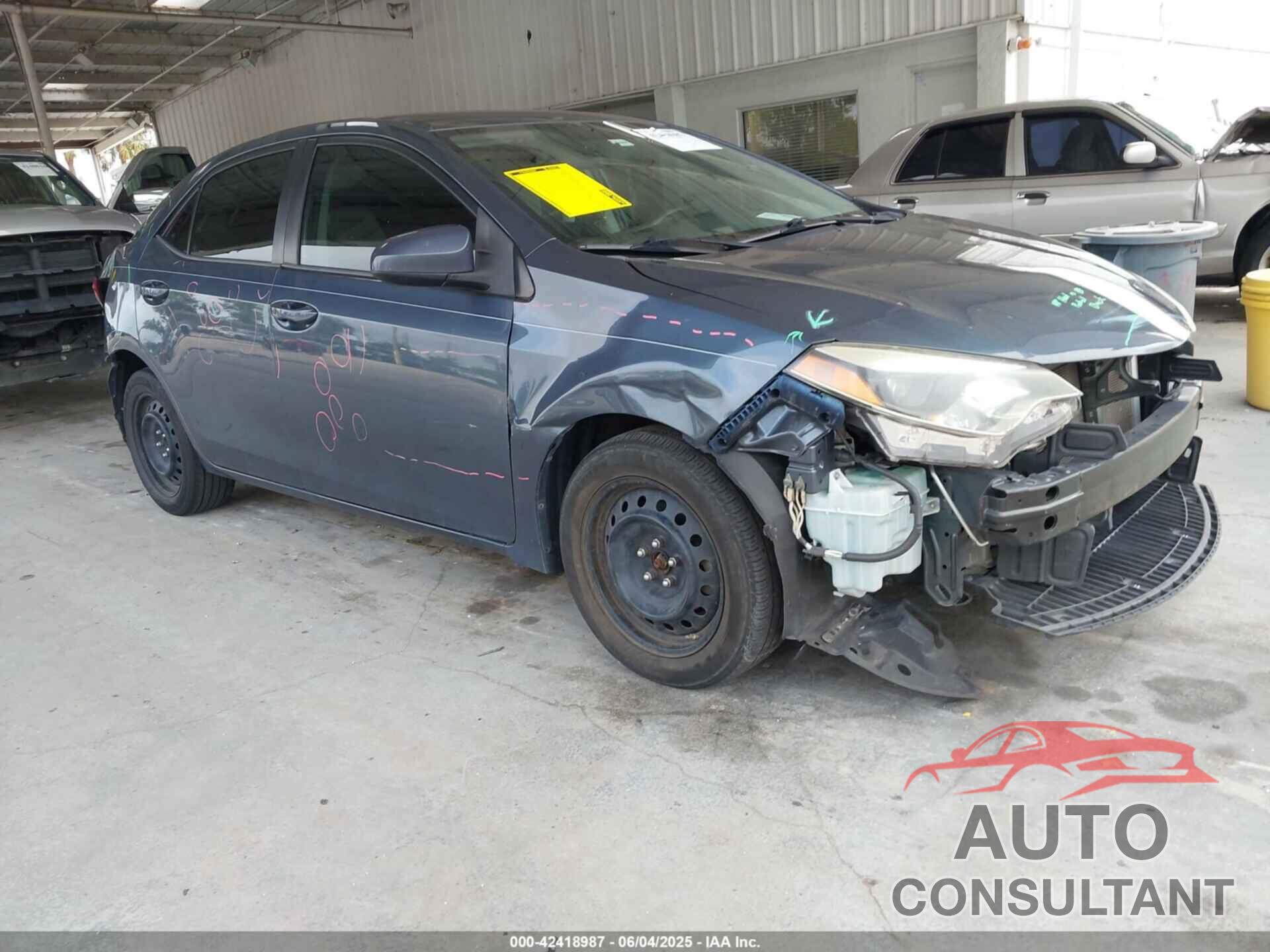 TOYOTA COROLLA 2016 - 2T1BURHE0GC643966