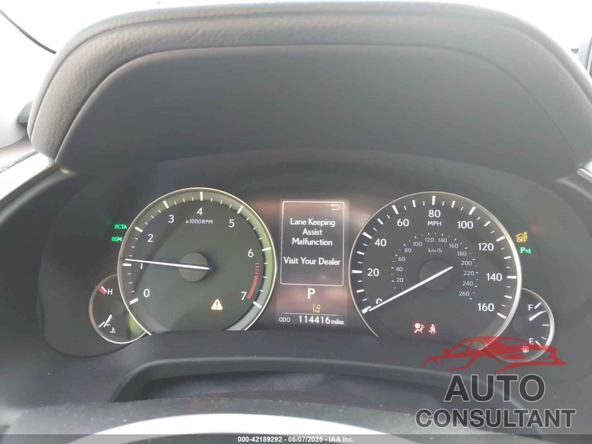 LEXUS RX 350 2017 - JTJBZMCA6H2027873