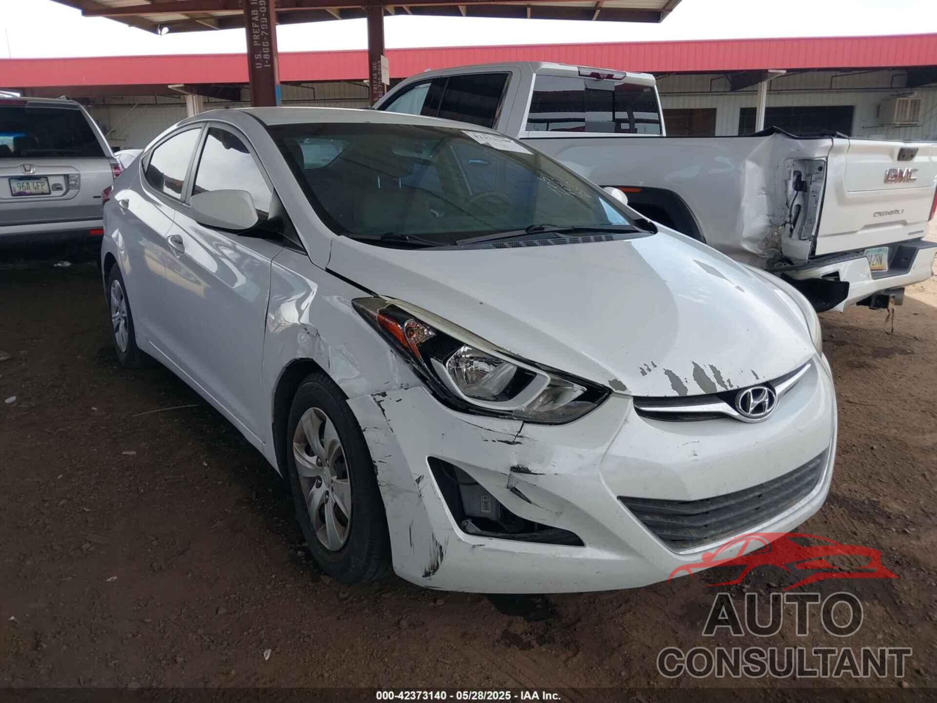 HYUNDAI ELANTRA 2016 - 5NPDH4AE1GH774525