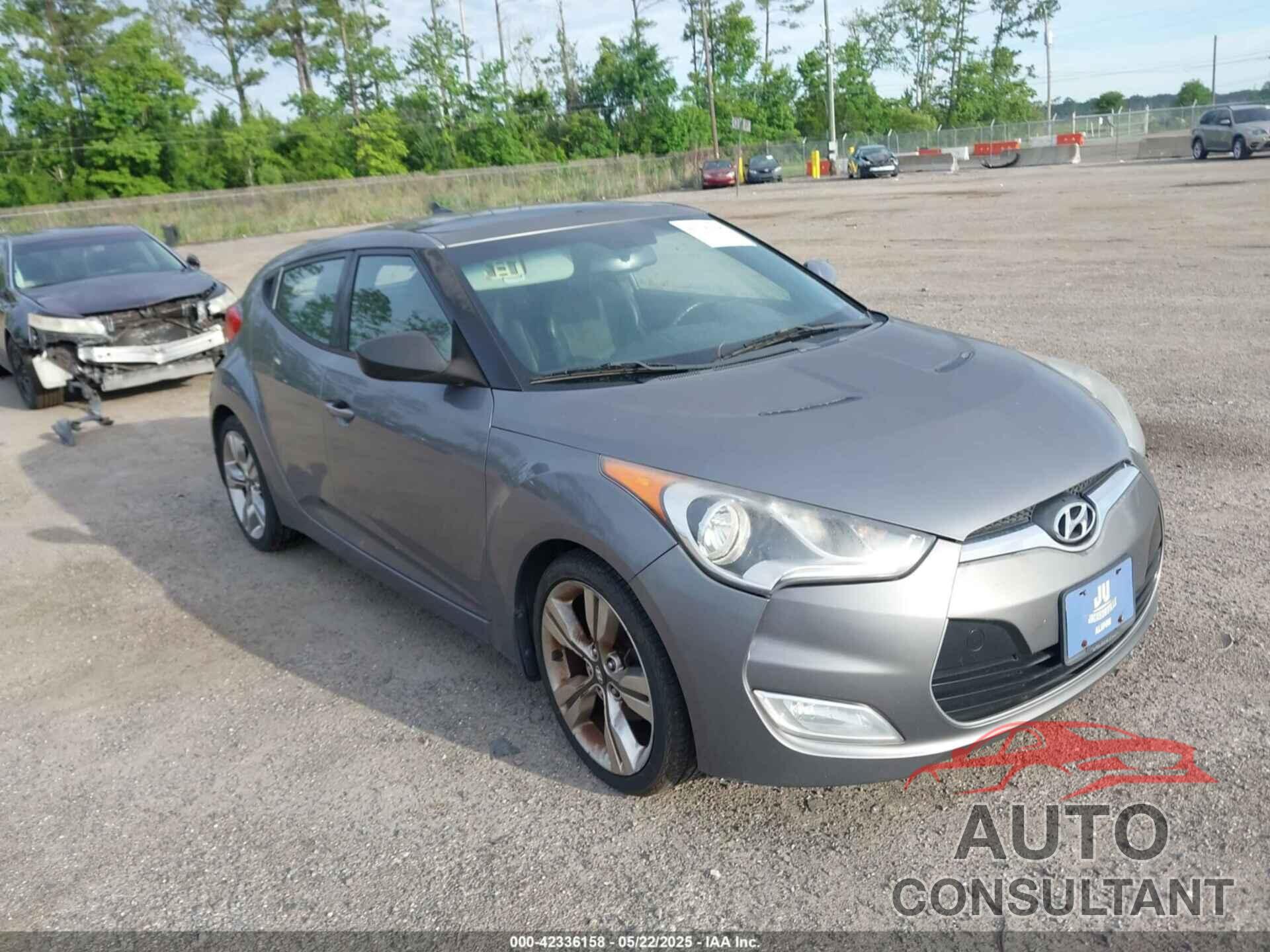 HYUNDAI VELOSTER 2013 - KMHTC6AD3DU118515