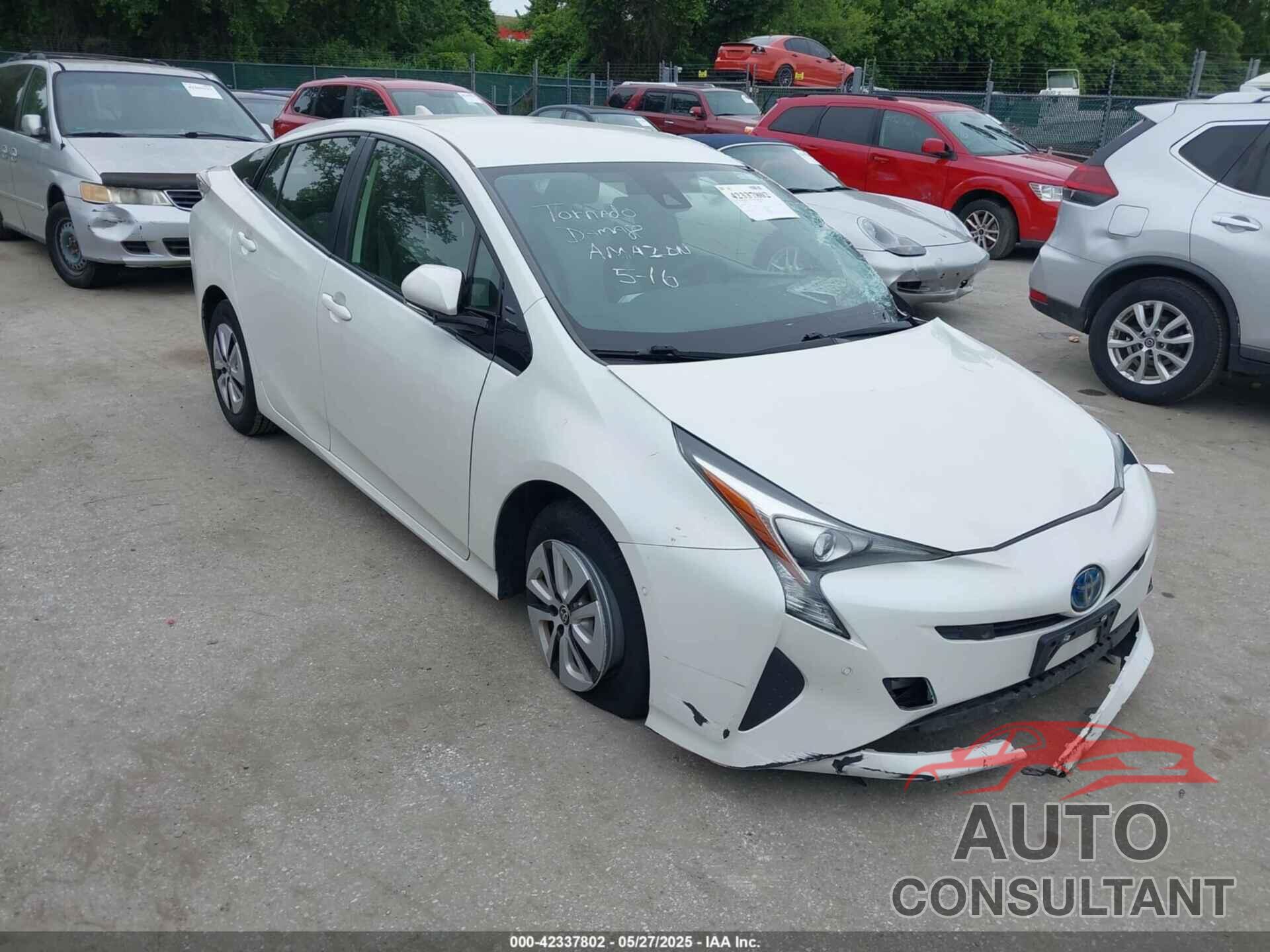 TOYOTA PRIUS 2018 - JTDKBRFU7J3061587