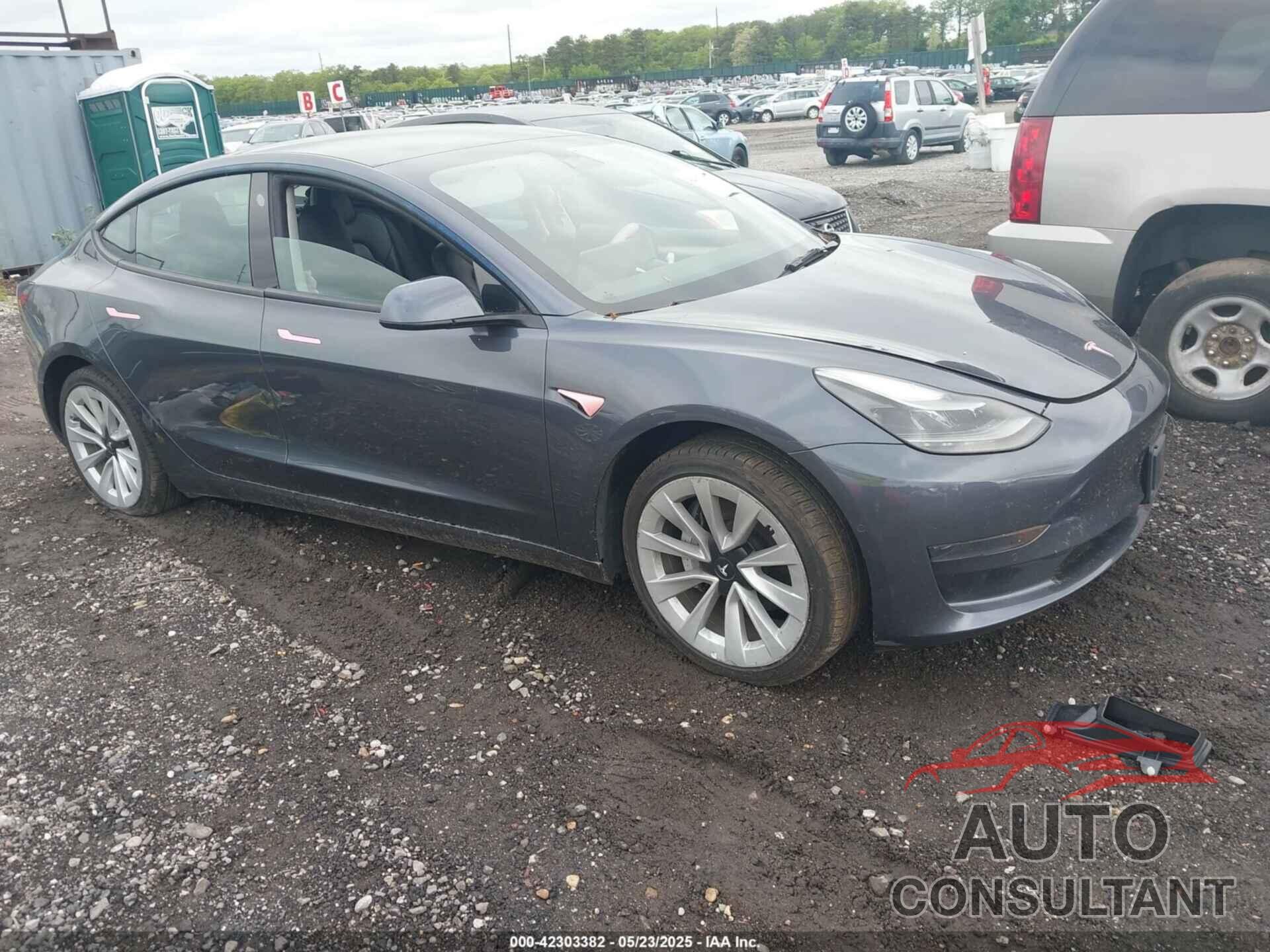 TESLA MODEL 3 2022 - 5YJ3E1EA5NF185905