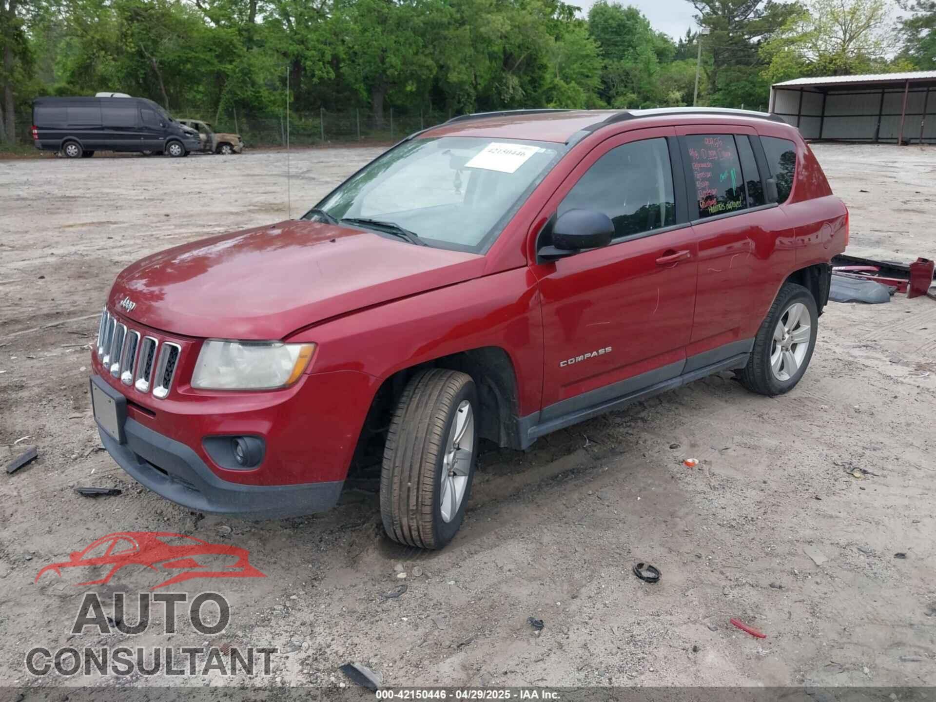 JEEP COMPASS 2012 - 1C4NJCEA3CD592416