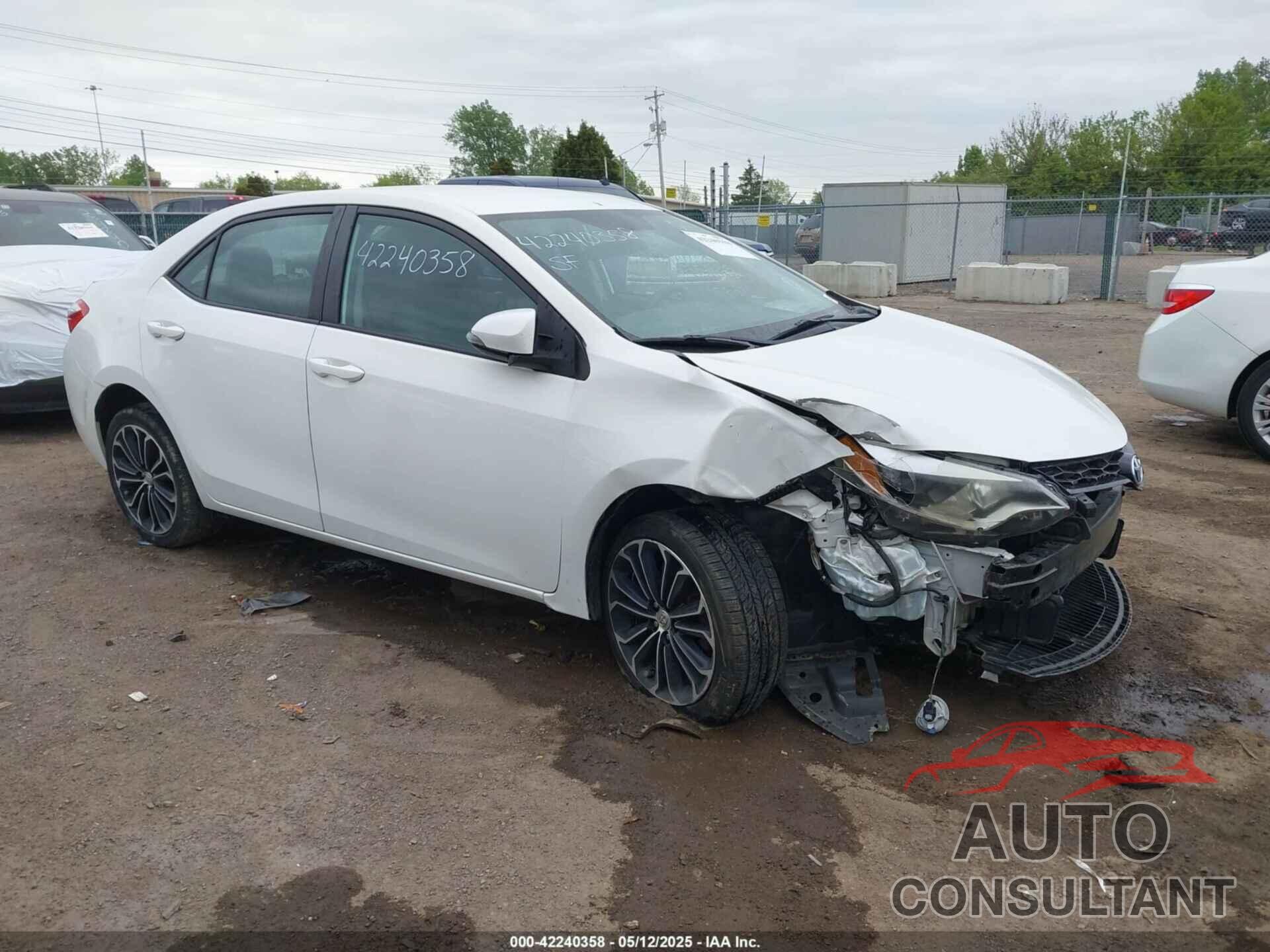 TOYOTA COROLLA 2014 - 5YFBURHE2EP069710
