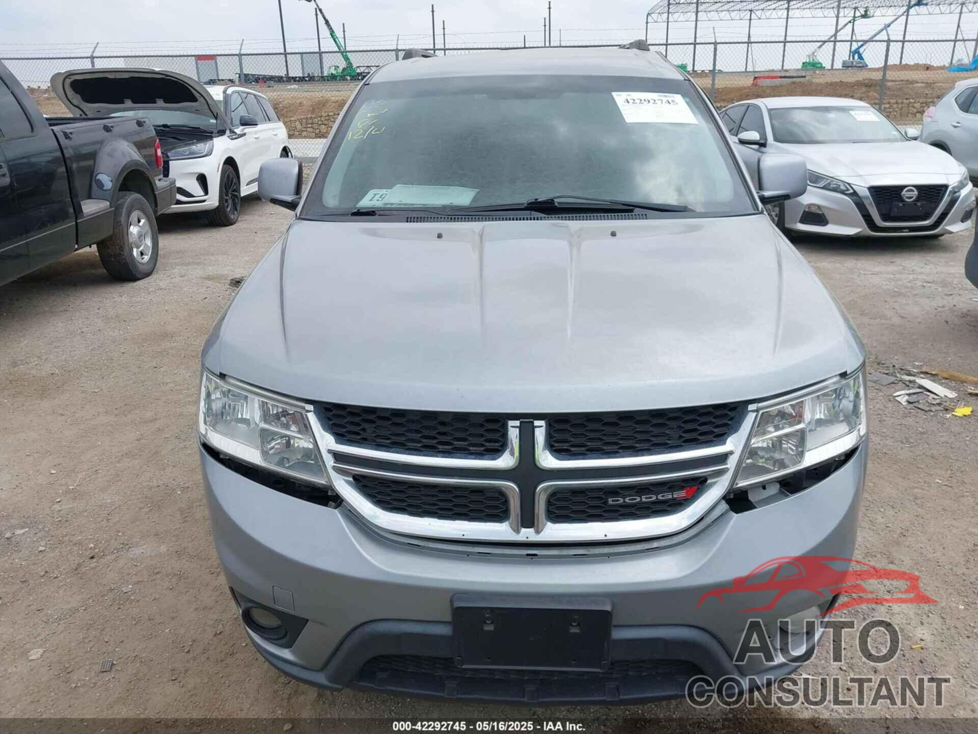 DODGE JOURNEY 2017 - 3C4PDCBG7HT588850
