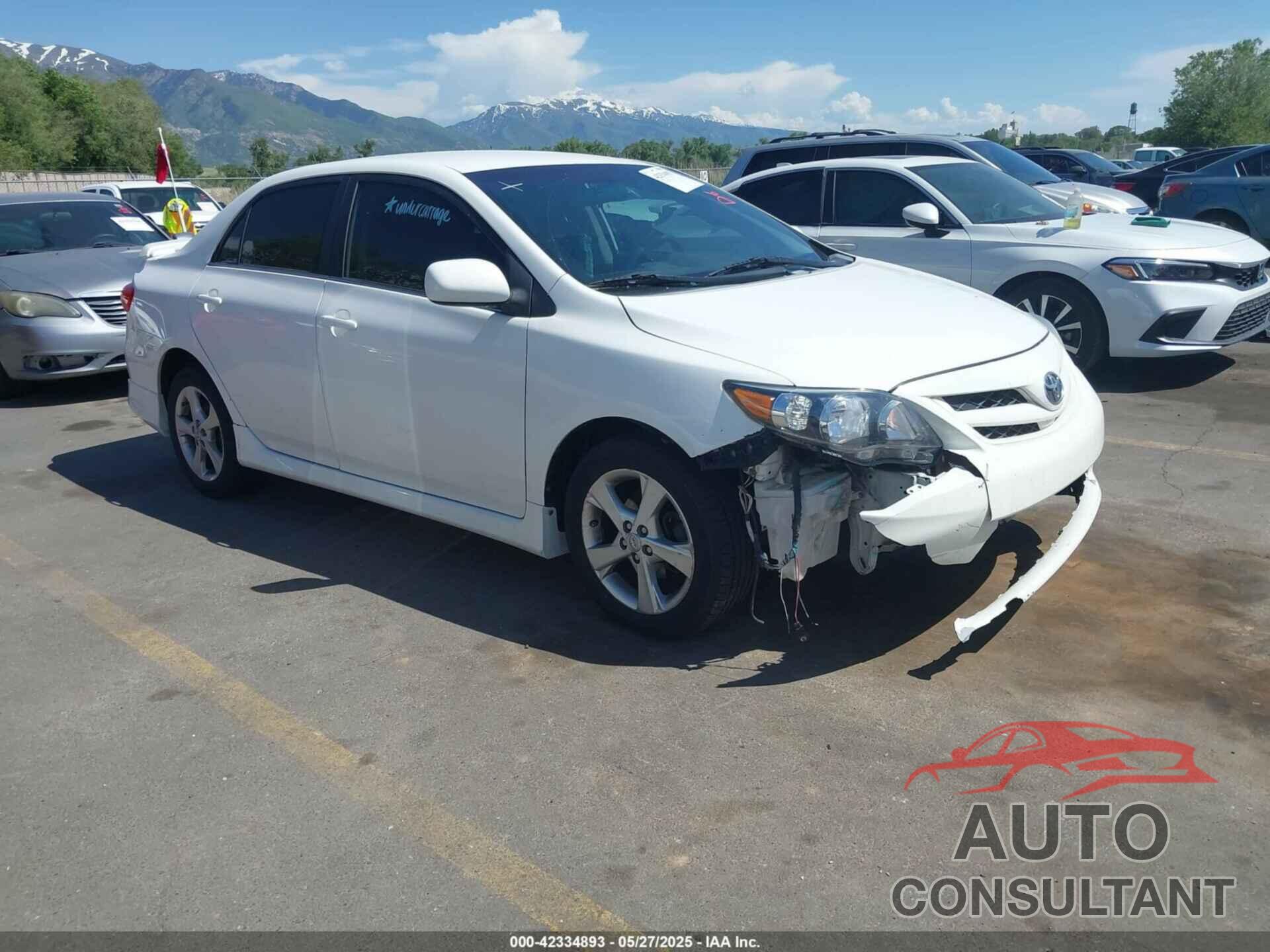 TOYOTA COROLLA 2013 - 5YFBU4EEXDP081738