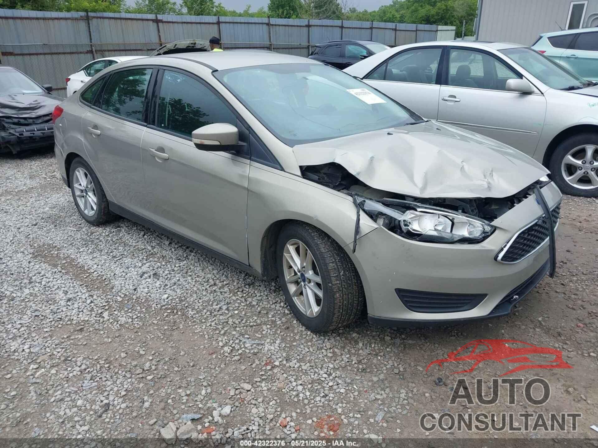 FORD FOCUS 2016 - 1FADP3F26GL368544