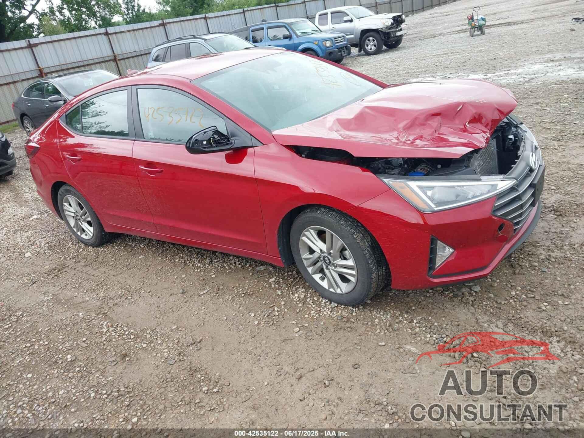 HYUNDAI ELANTRA 2020 - KMHD84LF2LU027369