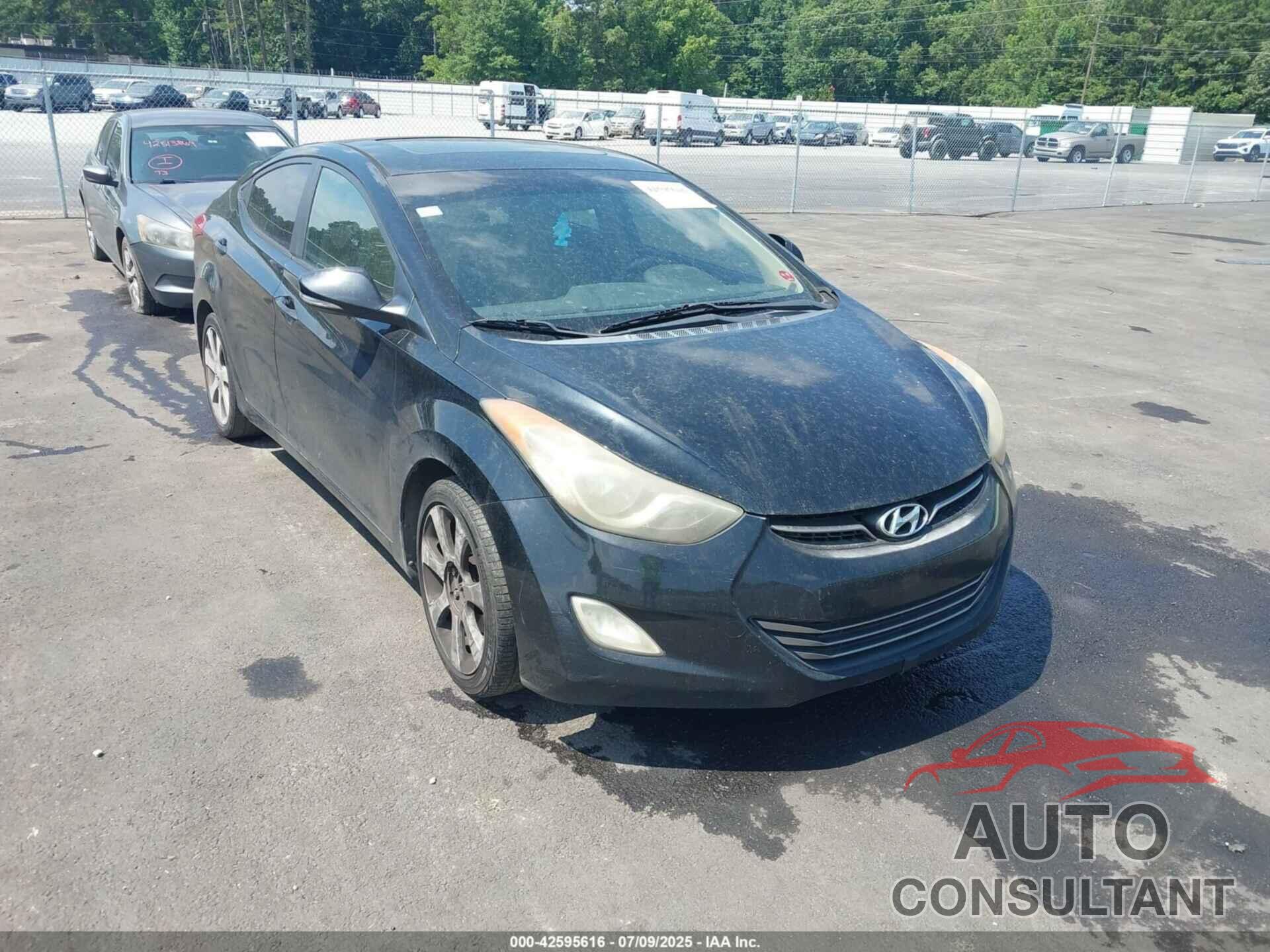 HYUNDAI ELANTRA 2012 - KMHDH4AE5CU181598