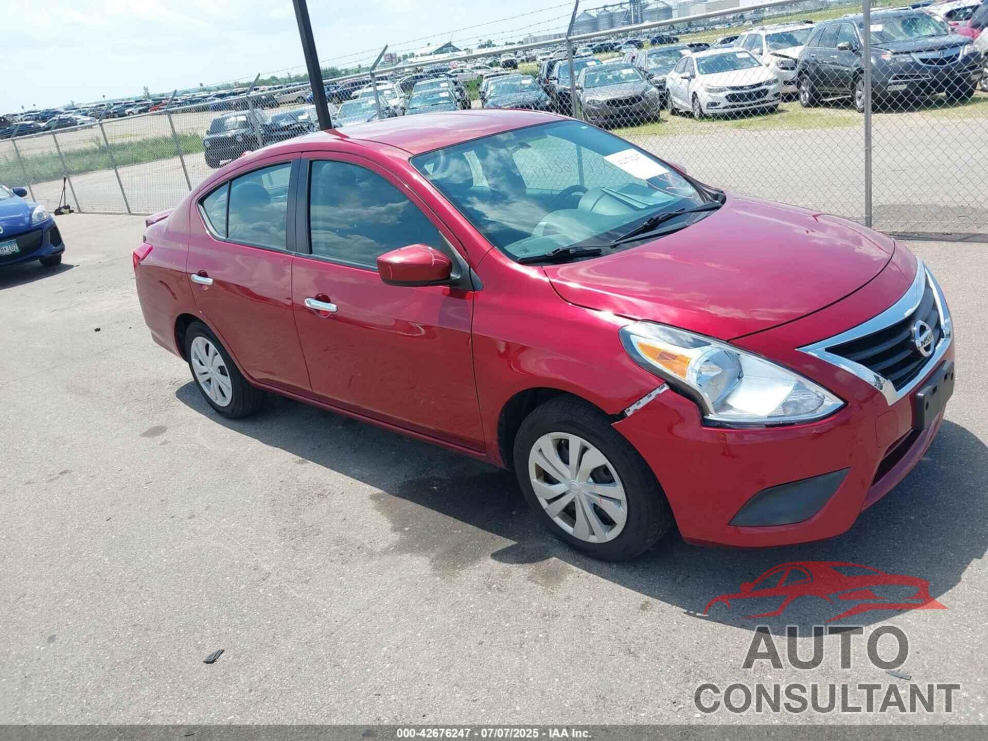 NISSAN VERSA 2019 - 3N1CN7AP3KL826319