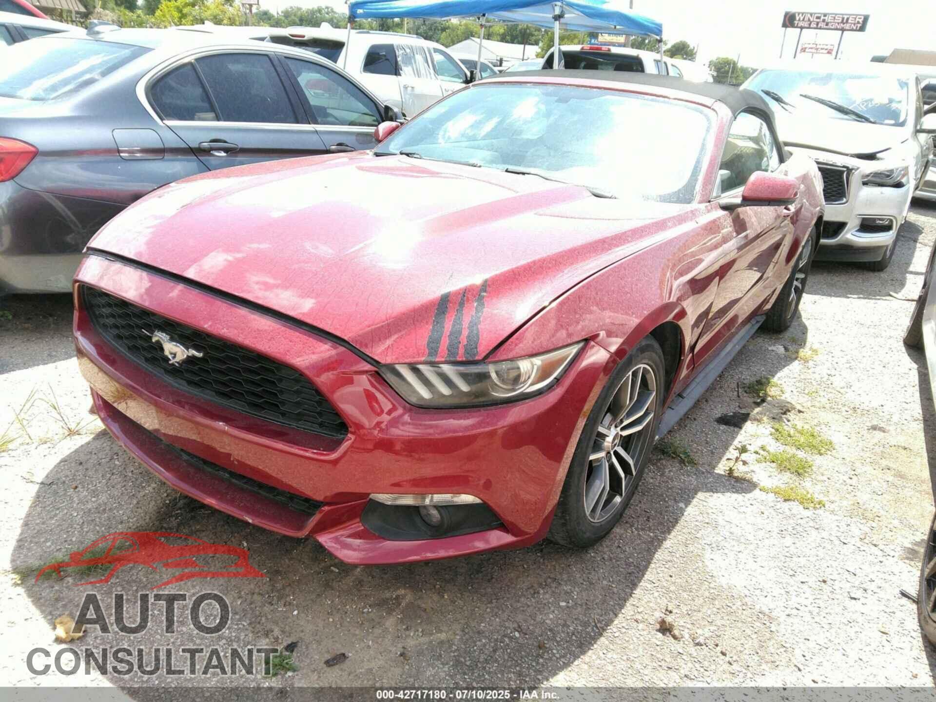 FORD MUSTANG 2017 - 1FATP8UH8H5254373
