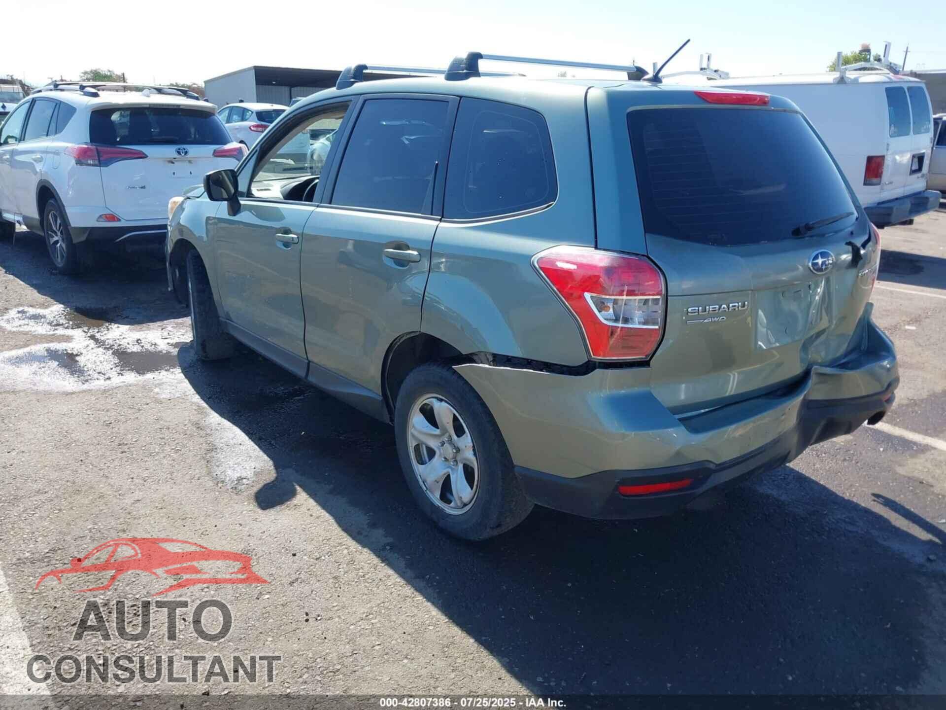SUBARU FORESTER 2014 - JF2SJAAC2EG449541