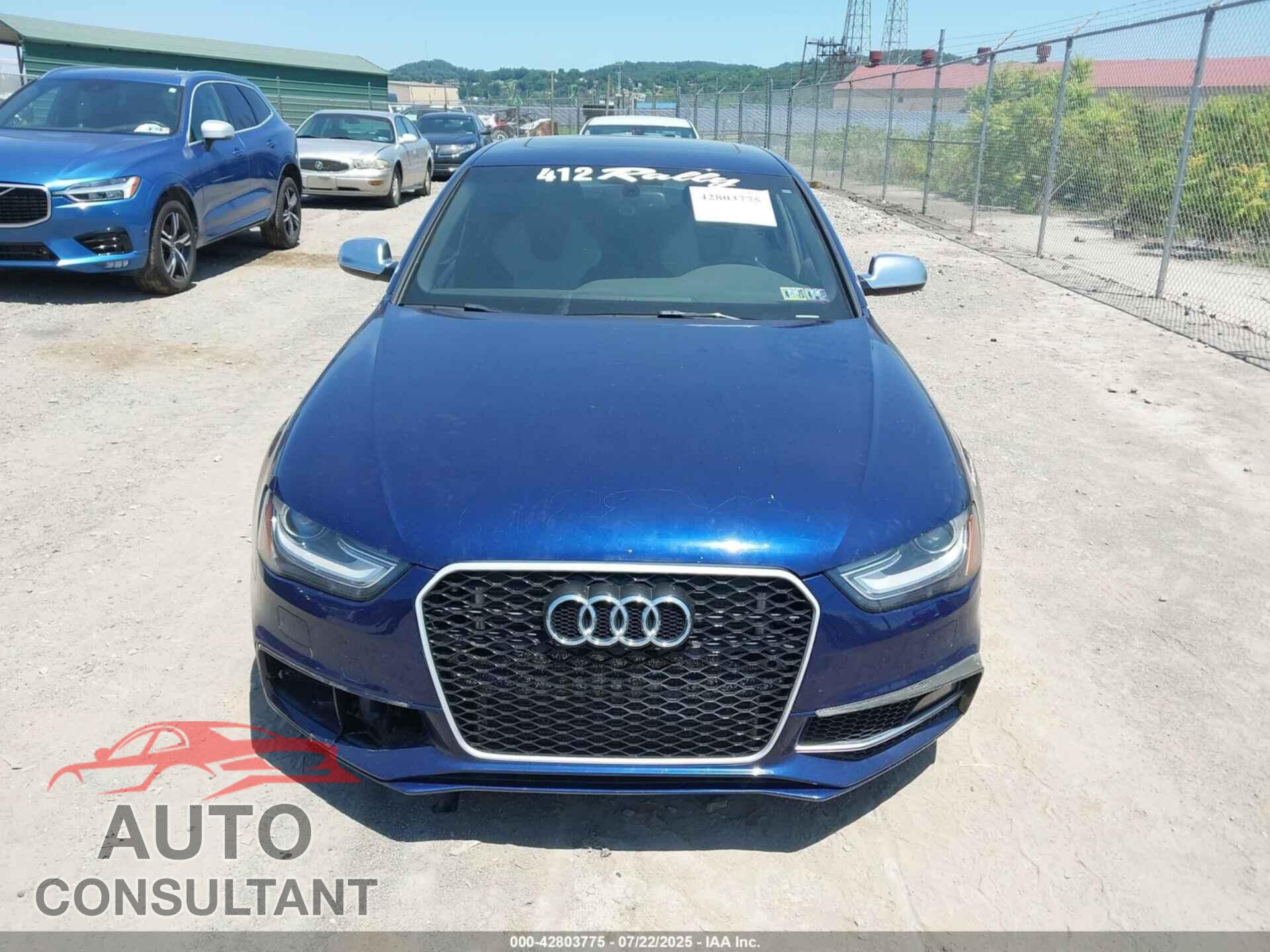 AUDI S4 2013 - WAUDGAFL3DA202655