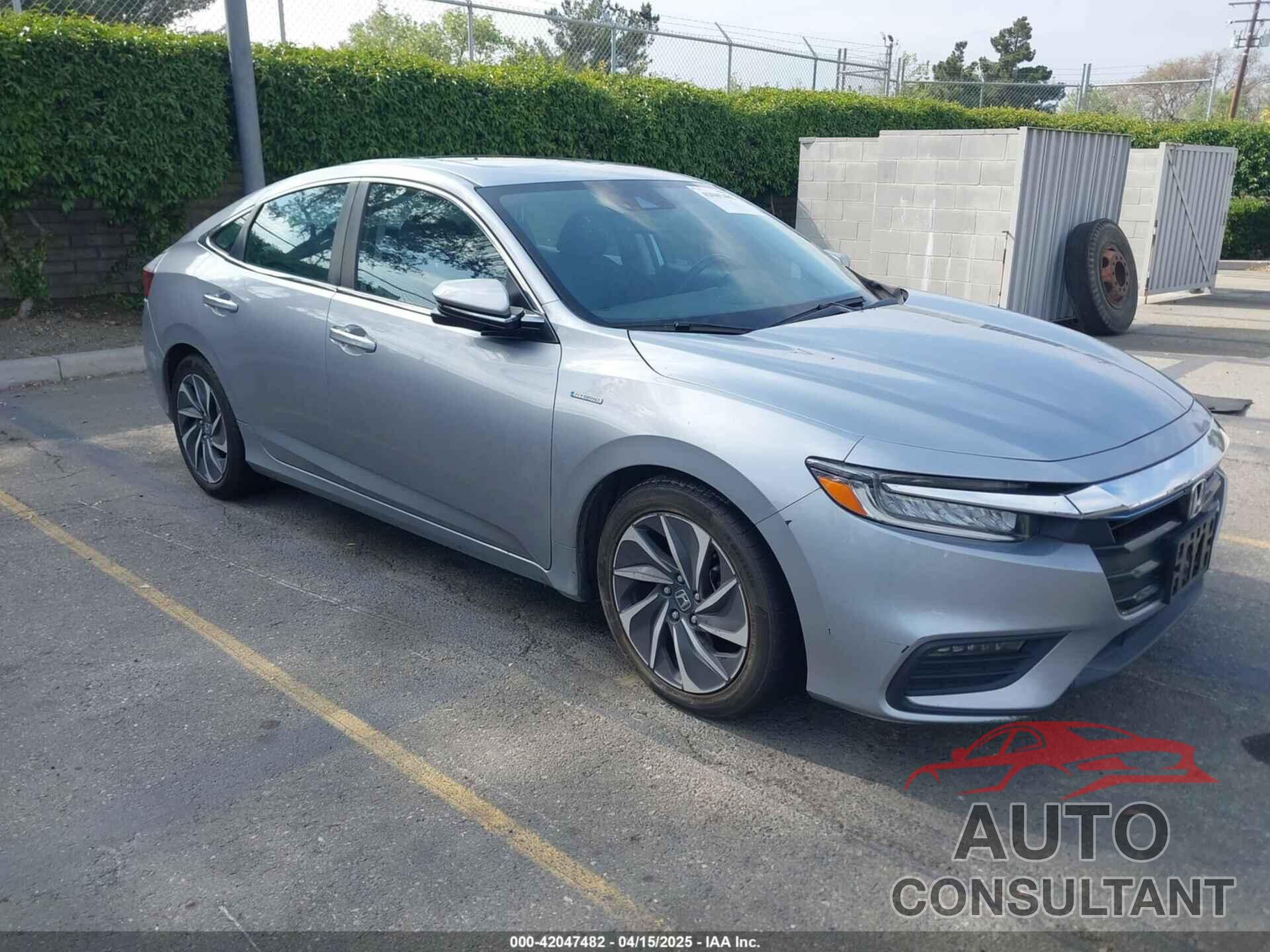 HONDA INSIGHT 2019 - 19XZE4F9XKE016402