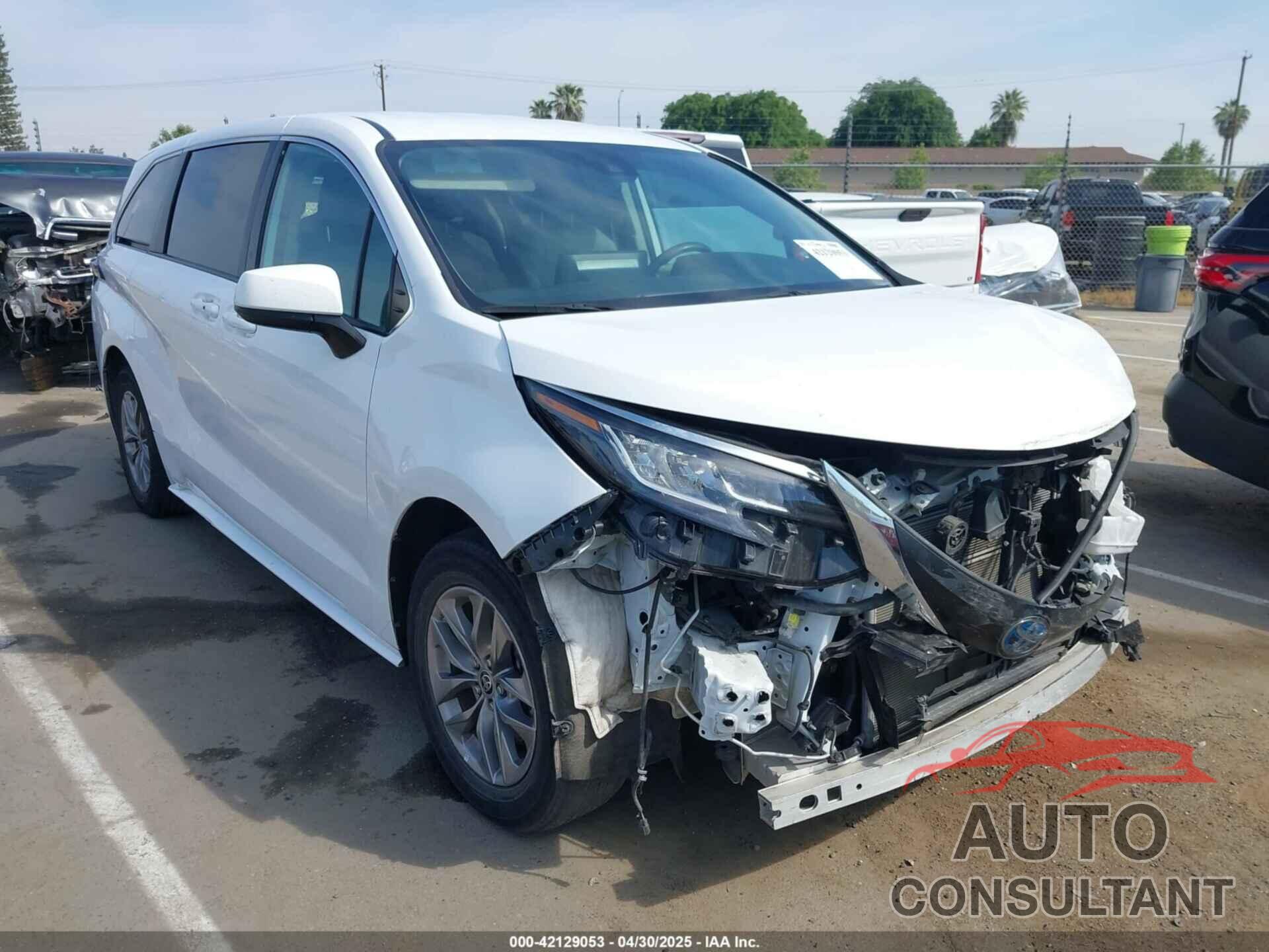 TOYOTA SIENNA 2022 - 5TDKRKEC3NS080928