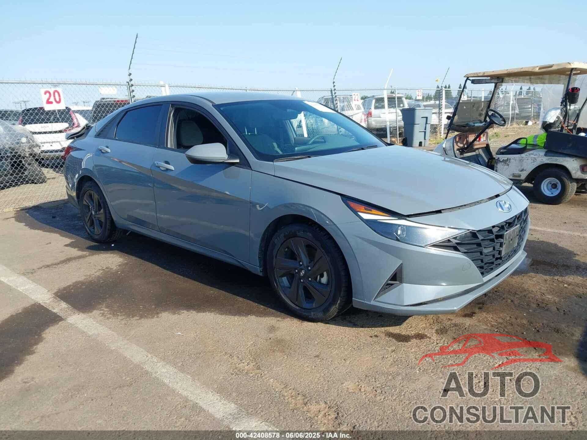 HYUNDAI ELANTRA HYBRID 2022 - KMHLM4AJ4NU014415