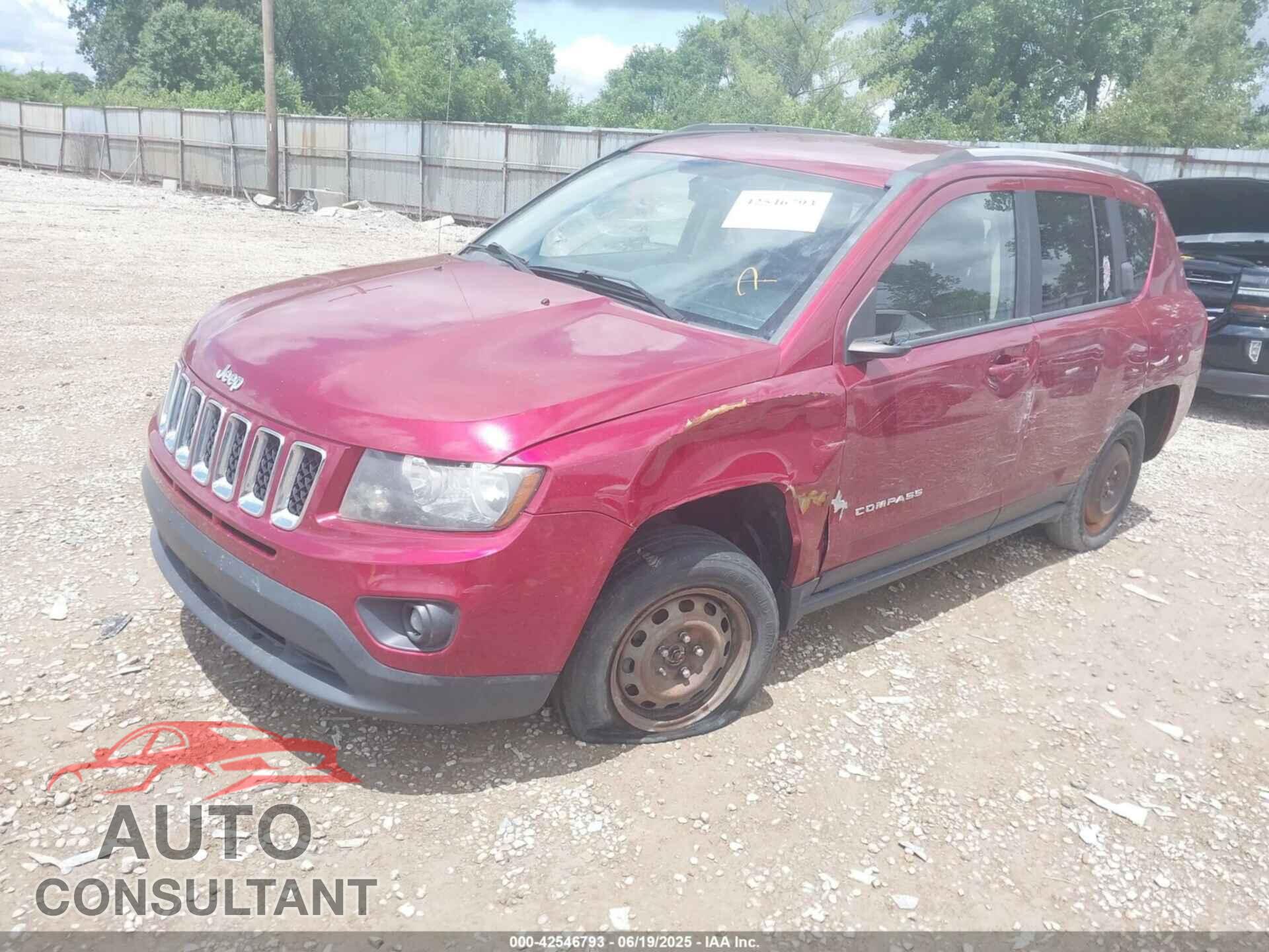 JEEP COMPASS 2015 - 1C4NJDBB9FD292337