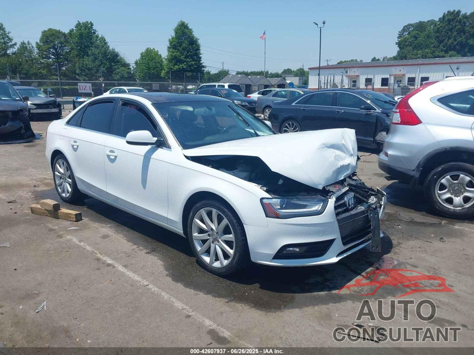 AUDI A4 2013 - WAUFFAFL1DN017184