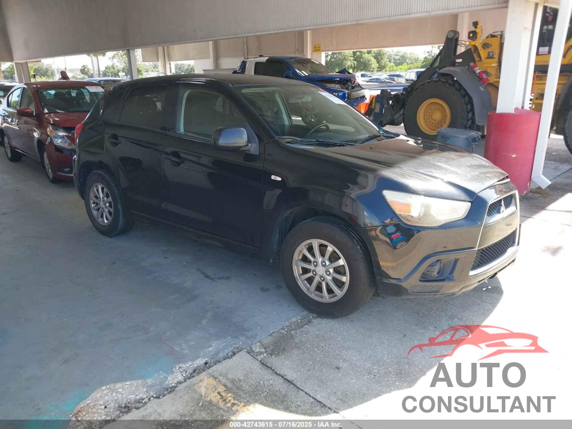 MITSUBISHI OUTLANDER SPORT 2012 - JA4AP3AUXCZ010869