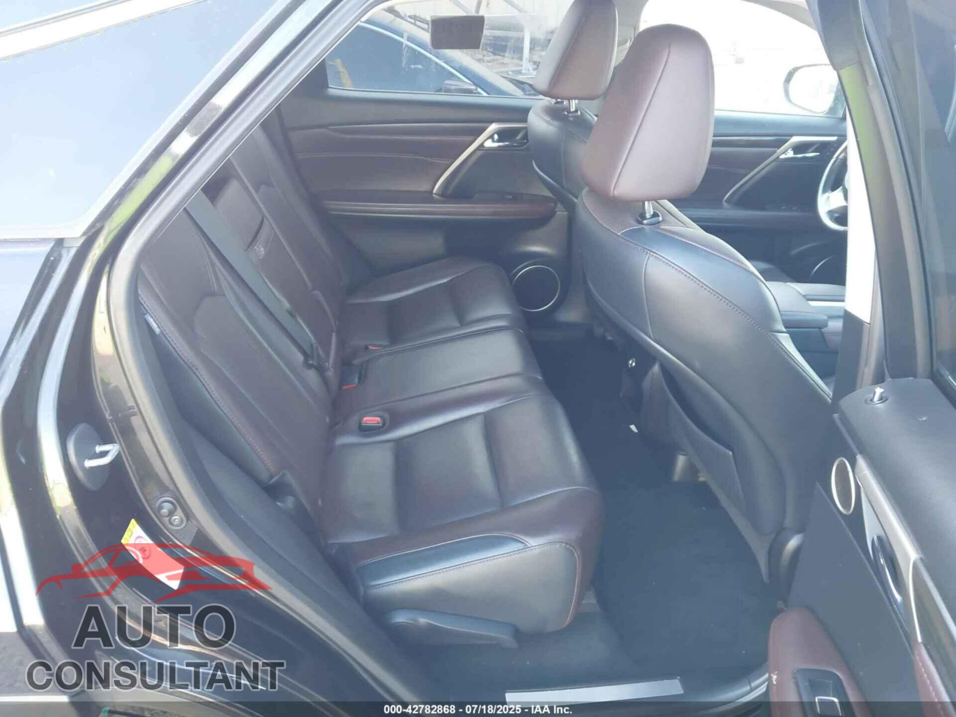 LEXUS RX 2017 - 2T2BZMCA1HC120042