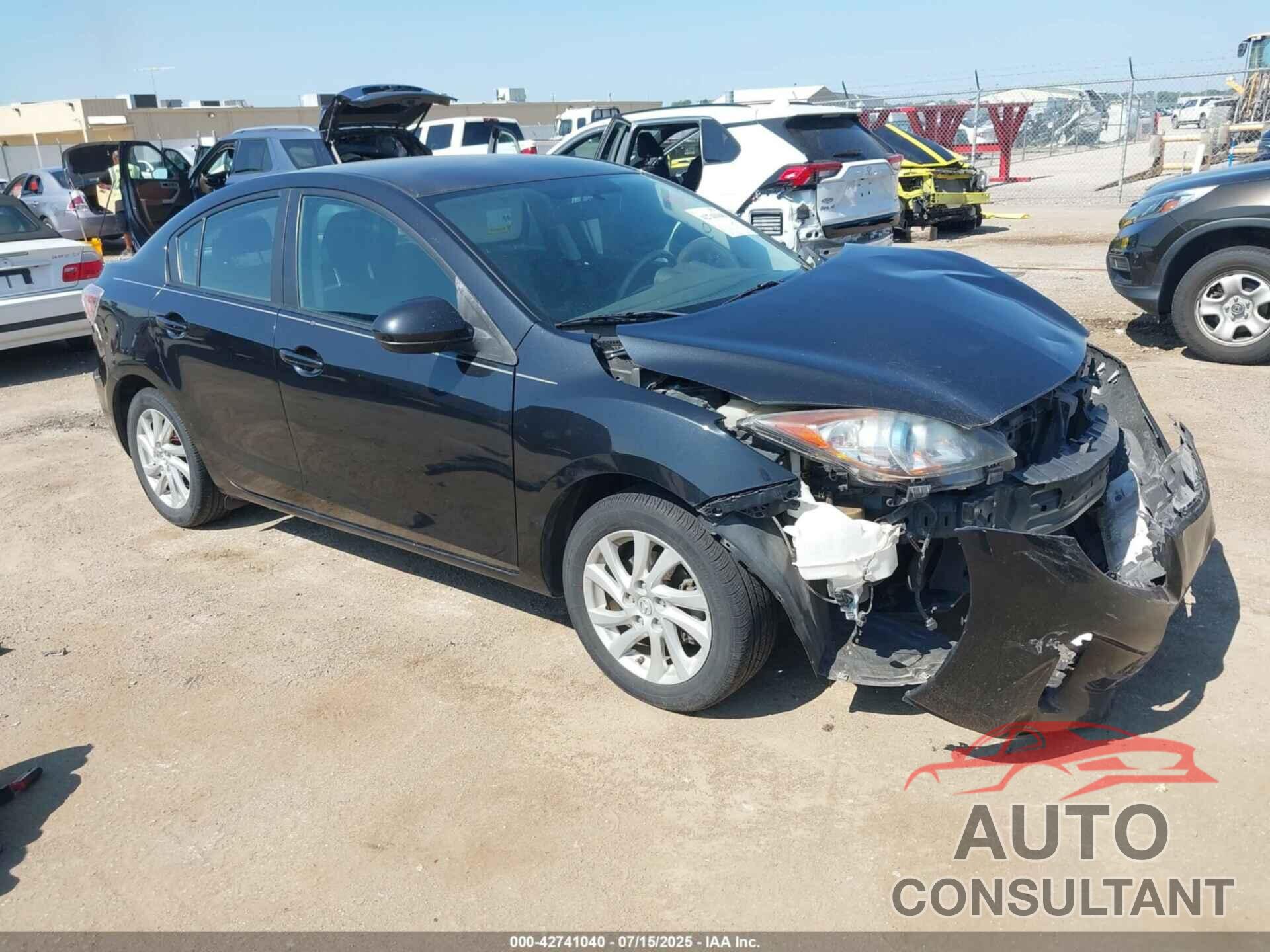 MAZDA MAZDA3 2012 - JM1BL1V71C1610967