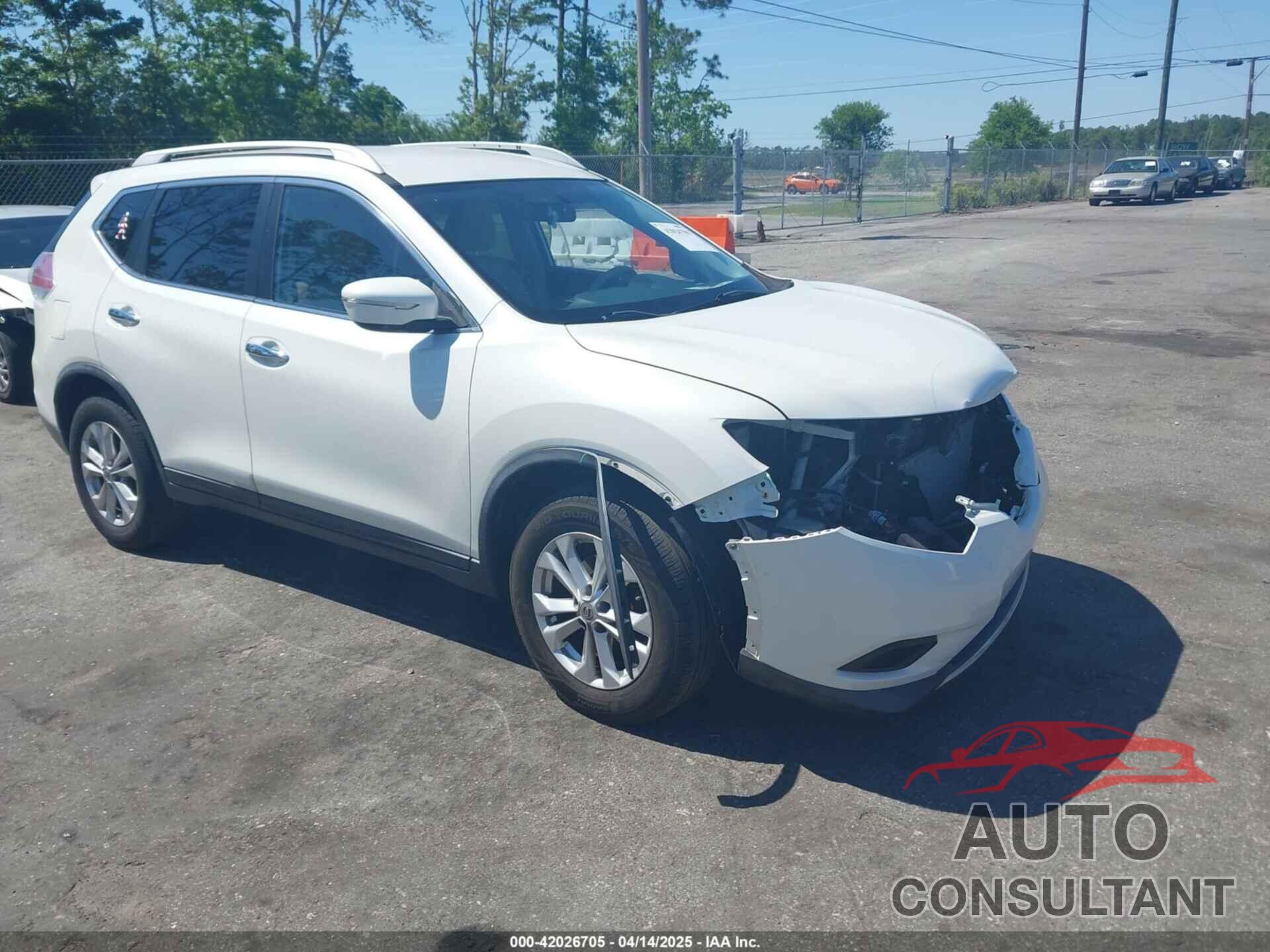 NISSAN ROGUE 2015 - KNMAT2MV8FP529757