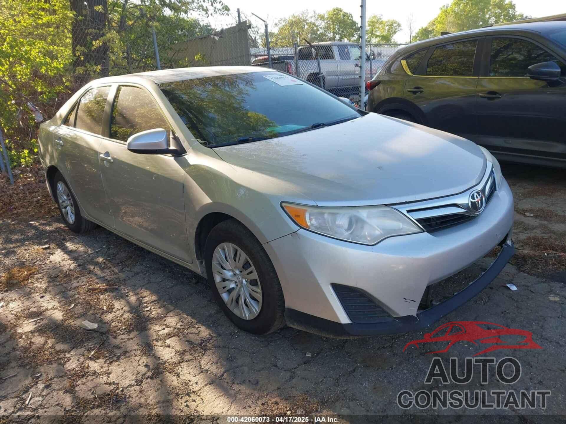 TOYOTA CAMRY 2013 - 4T4BF1FK9DR317734