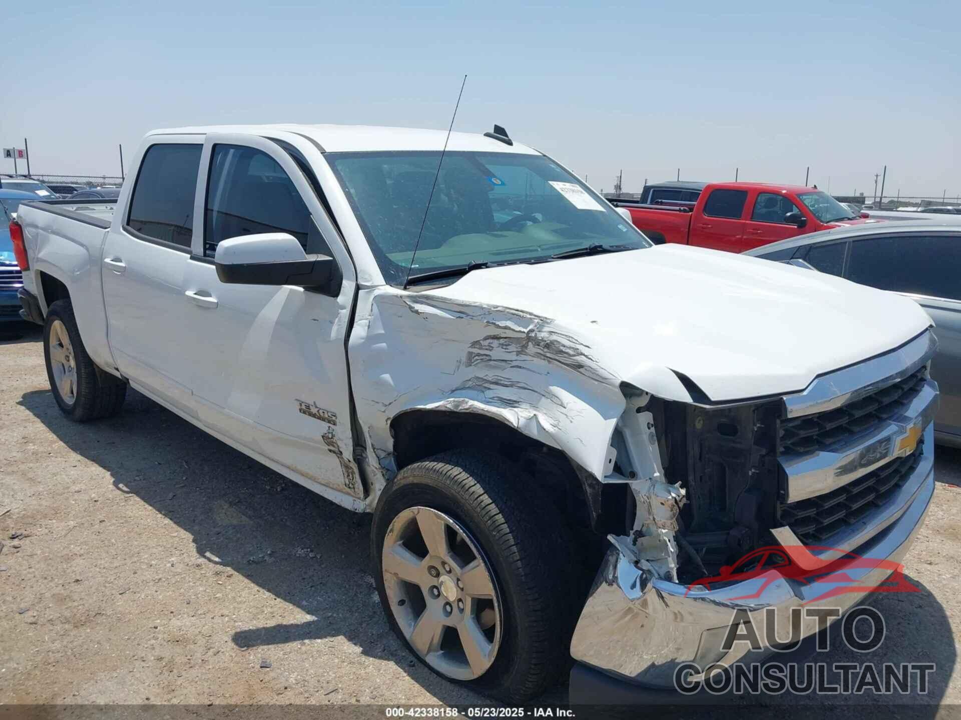 CHEVROLET SILVERADO 1500 2016 - 3GCPCREC5GG229907