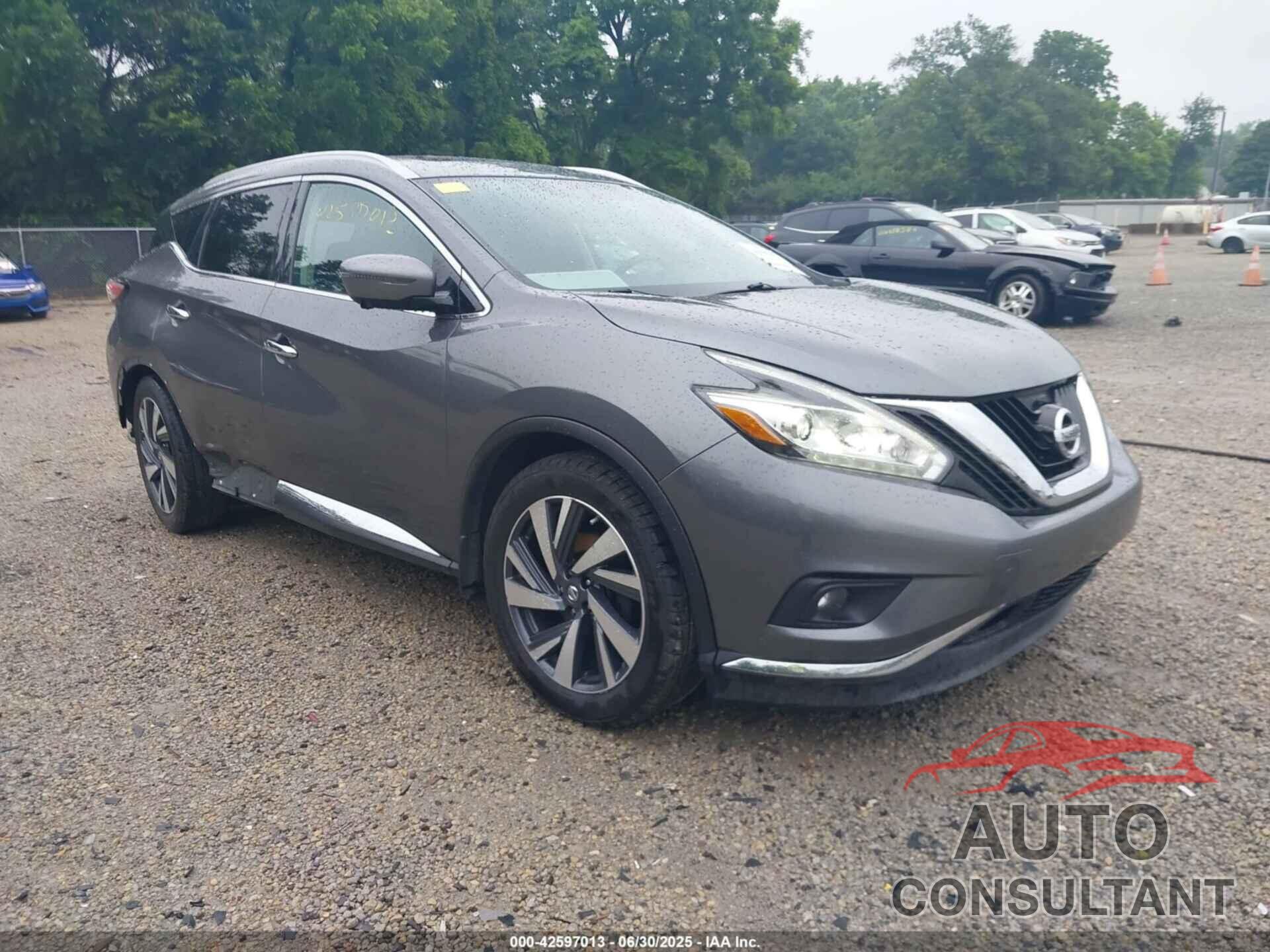 NISSAN MURANO 2016 - 5N1AZ2MH1GN122347
