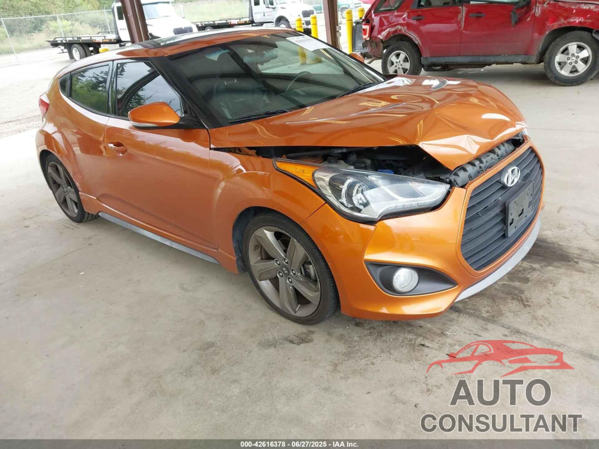 HYUNDAI VELOSTER 2014 - KMHTC6AE2EU211410