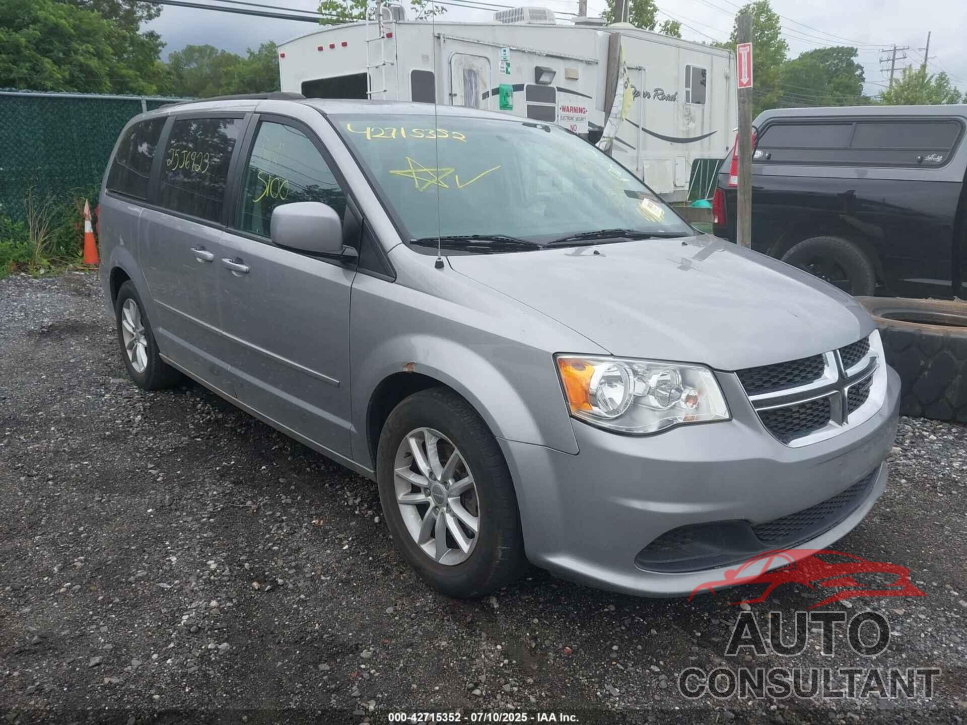 DODGE GRAND CARAVAN 2016 - 2C4RDGCG6GR311767