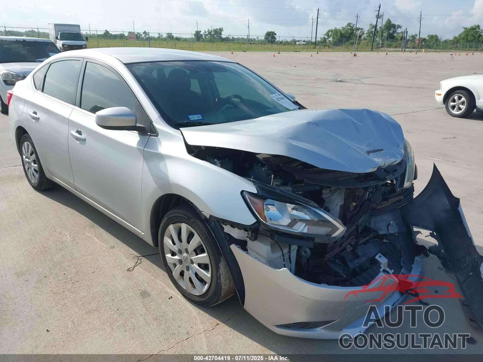 NISSAN SENTRA 2017 - 3N1AB7AP2HY257992