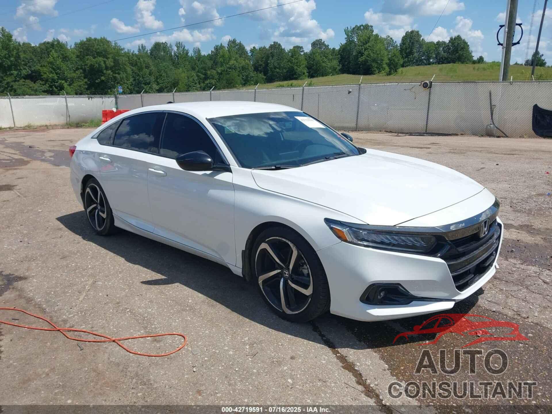 HONDA ACCORD 2021 - 1HGCV1F32MA097001