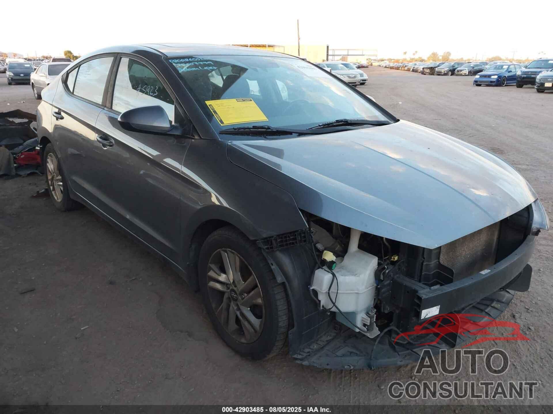 HYUNDAI ELANTRA 2019 - 5NPD84LF8KH484166