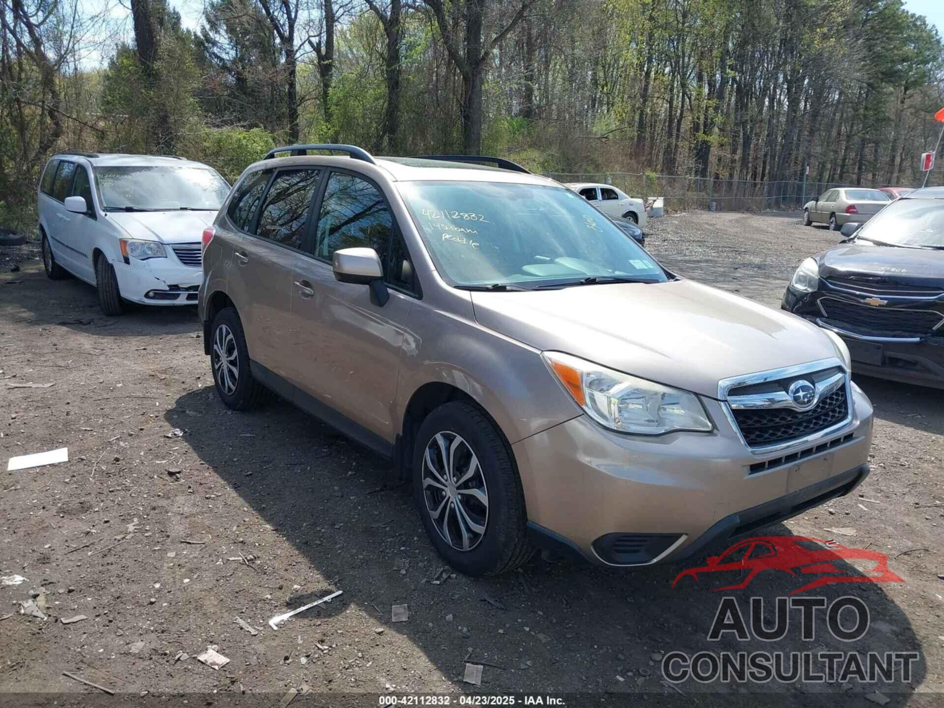 SUBARU FORESTER 2014 - JF2SJAEC4EH421695