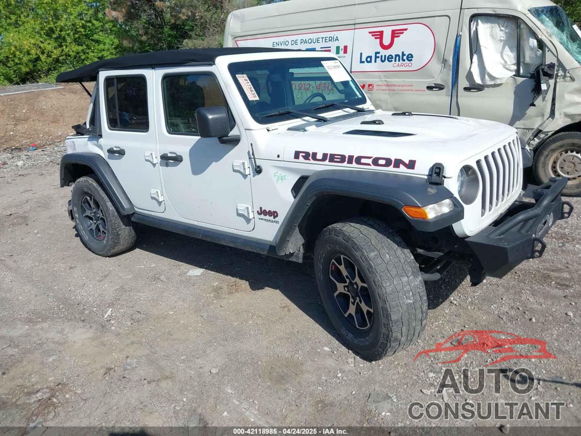 JEEP WRANGLER UNLIMITED 2019 - 1C4HJXFN5KW601223