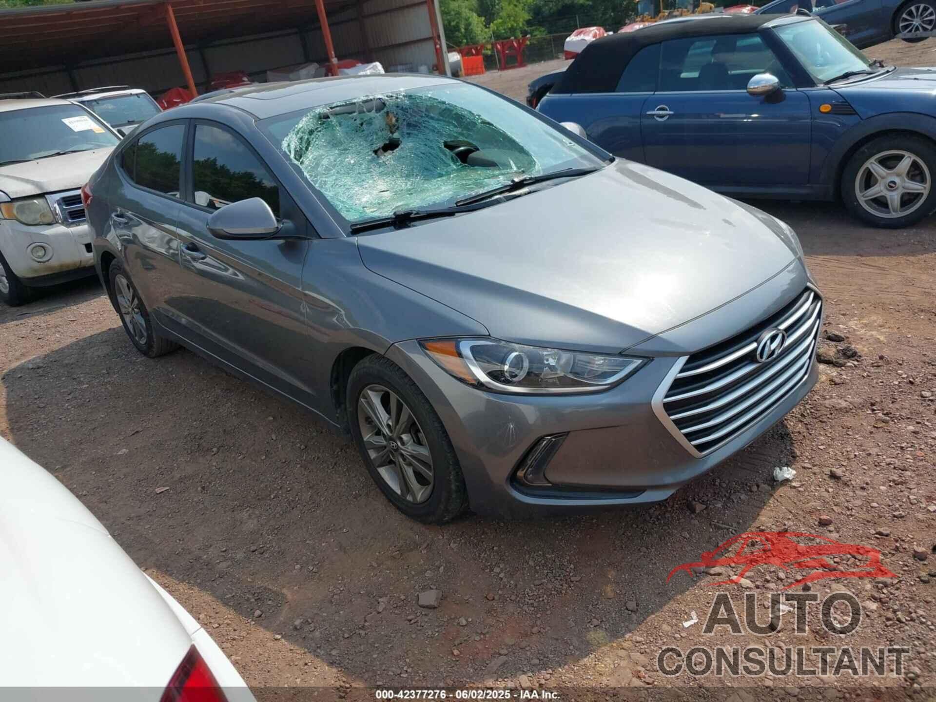 HYUNDAI ELANTRA 2018 - 5NPD84LF5JH271206