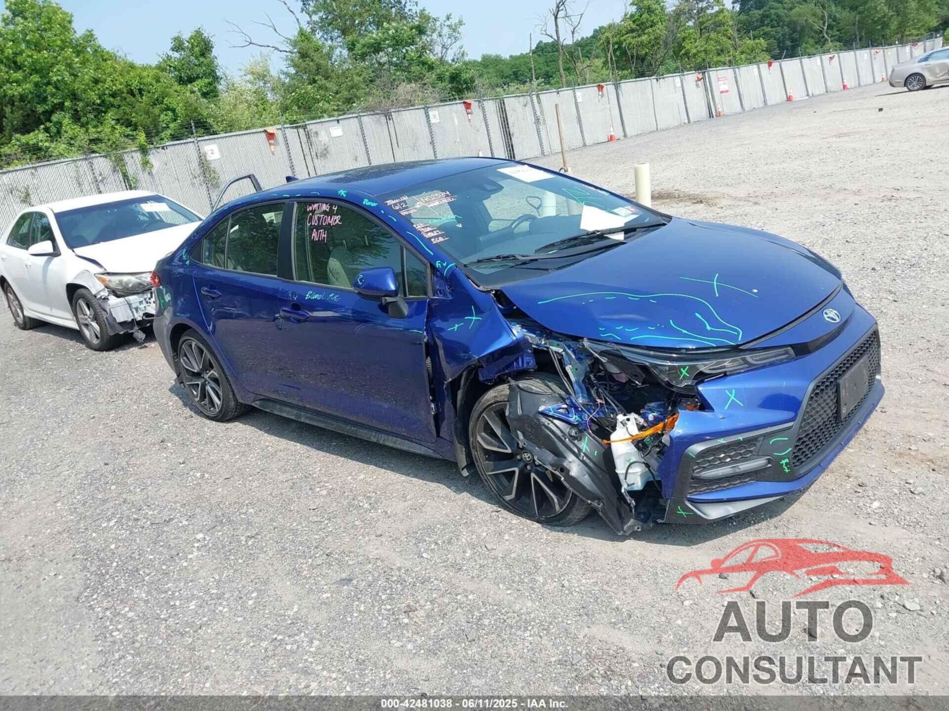 TOYOTA COROLLA 2022 - JTDS4MCE3NJ085591