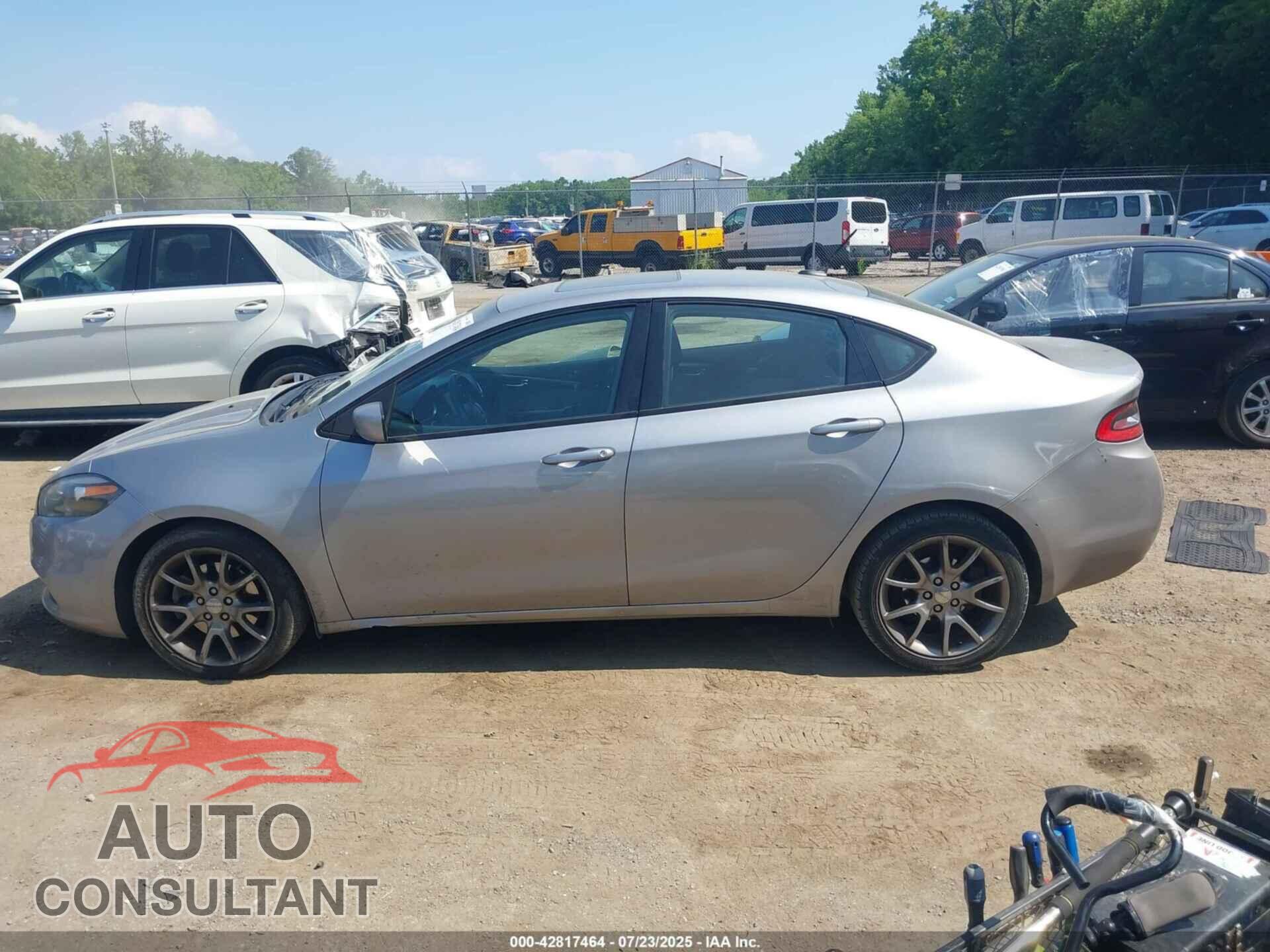 DODGE DART 2014 - 1C3CDFBB7ED861893