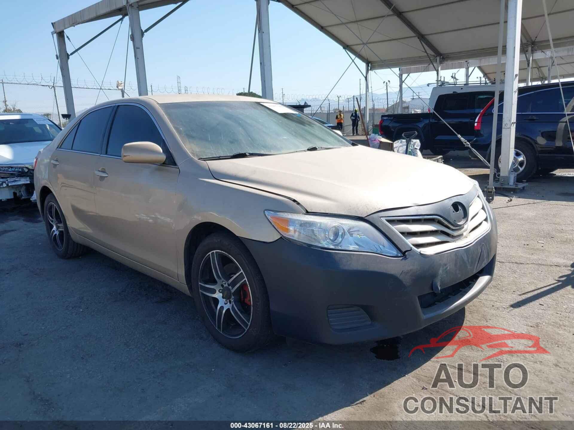 TOYOTA CAMRY 2010 - 4T1BF3EK9AU052722