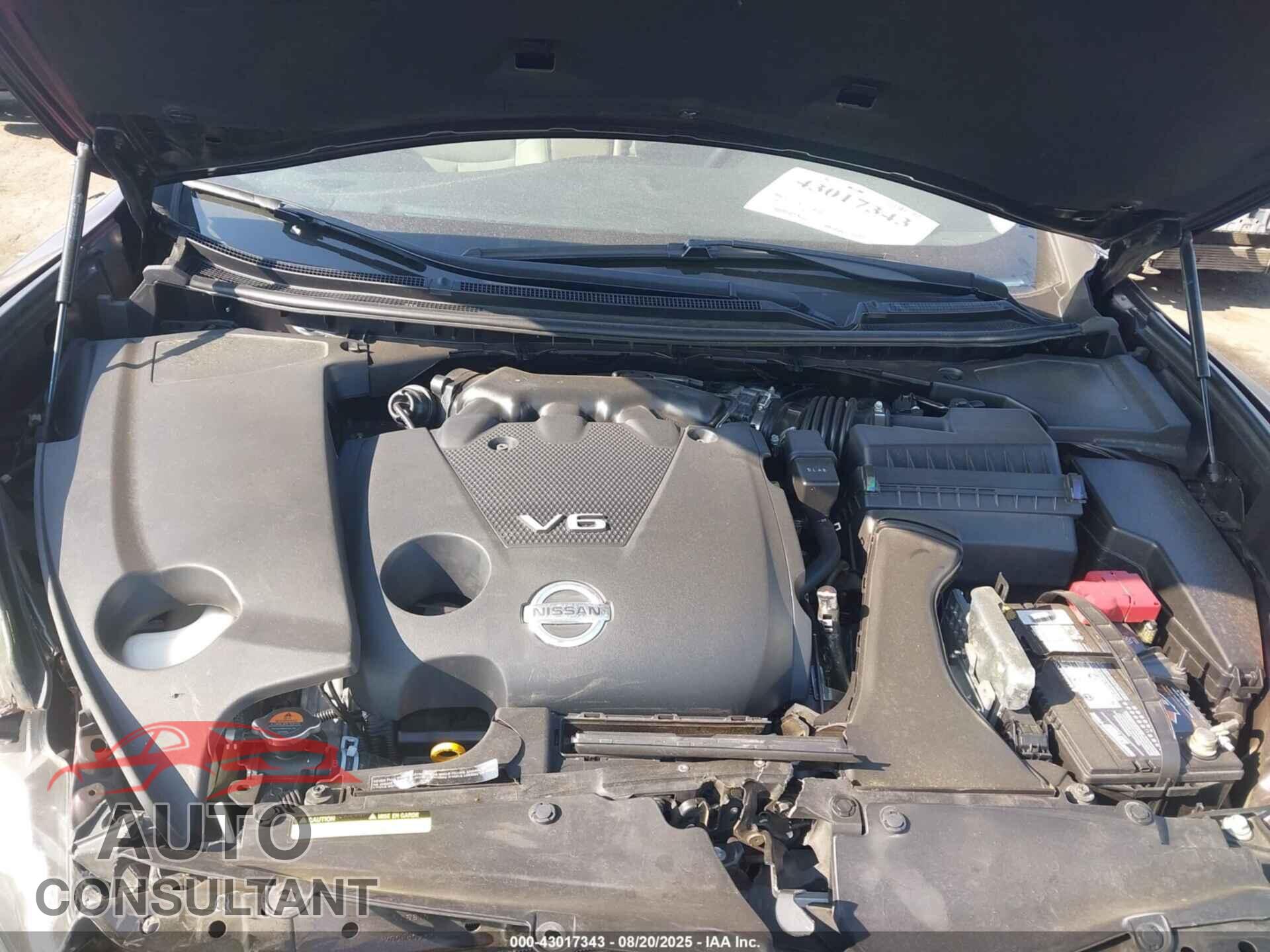 NISSAN MAXIMA 2014 - 1N4AA5AP8EC462859