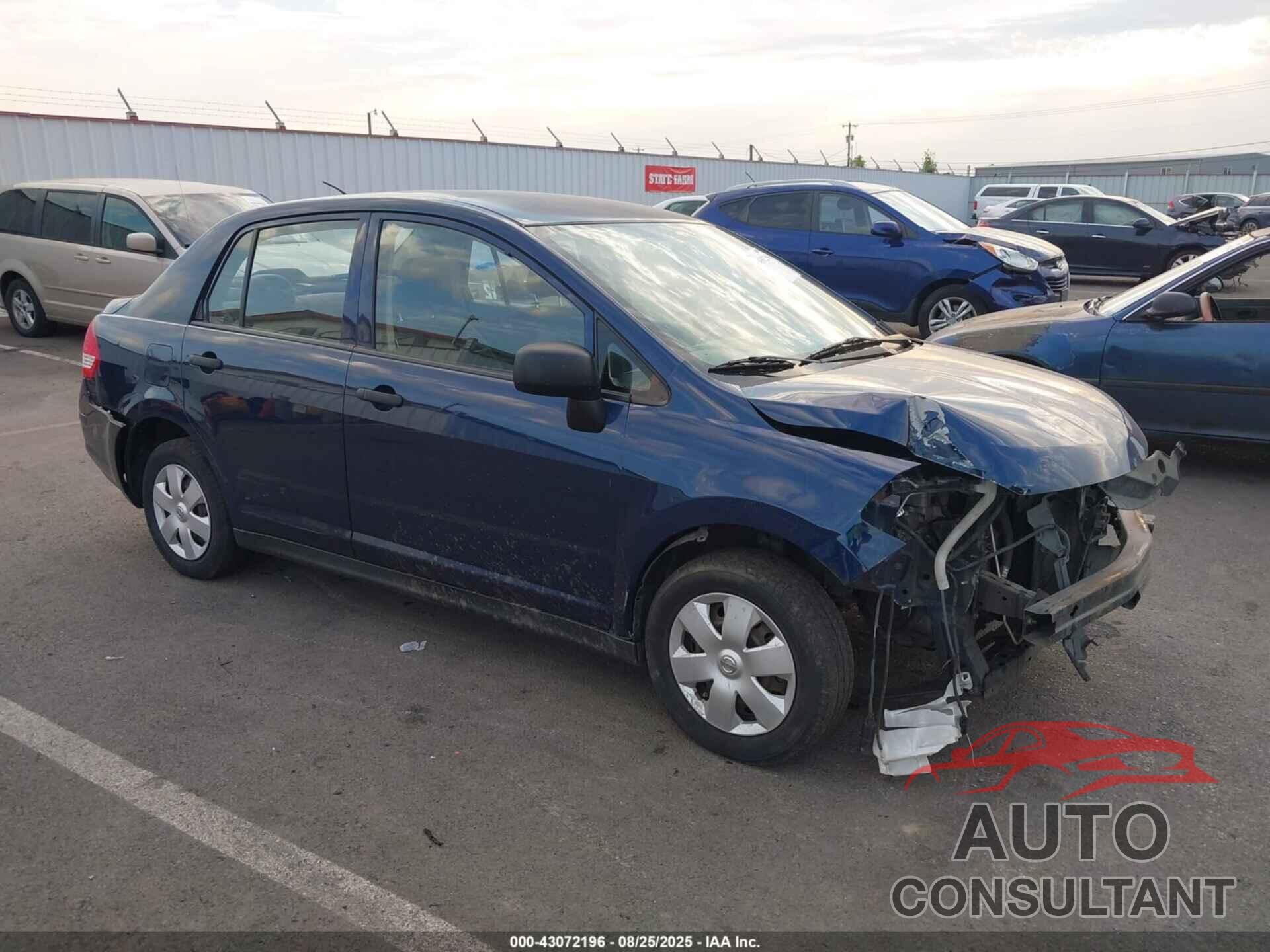 NISSAN VERSA 2009 - 3N1CC11E79L492078