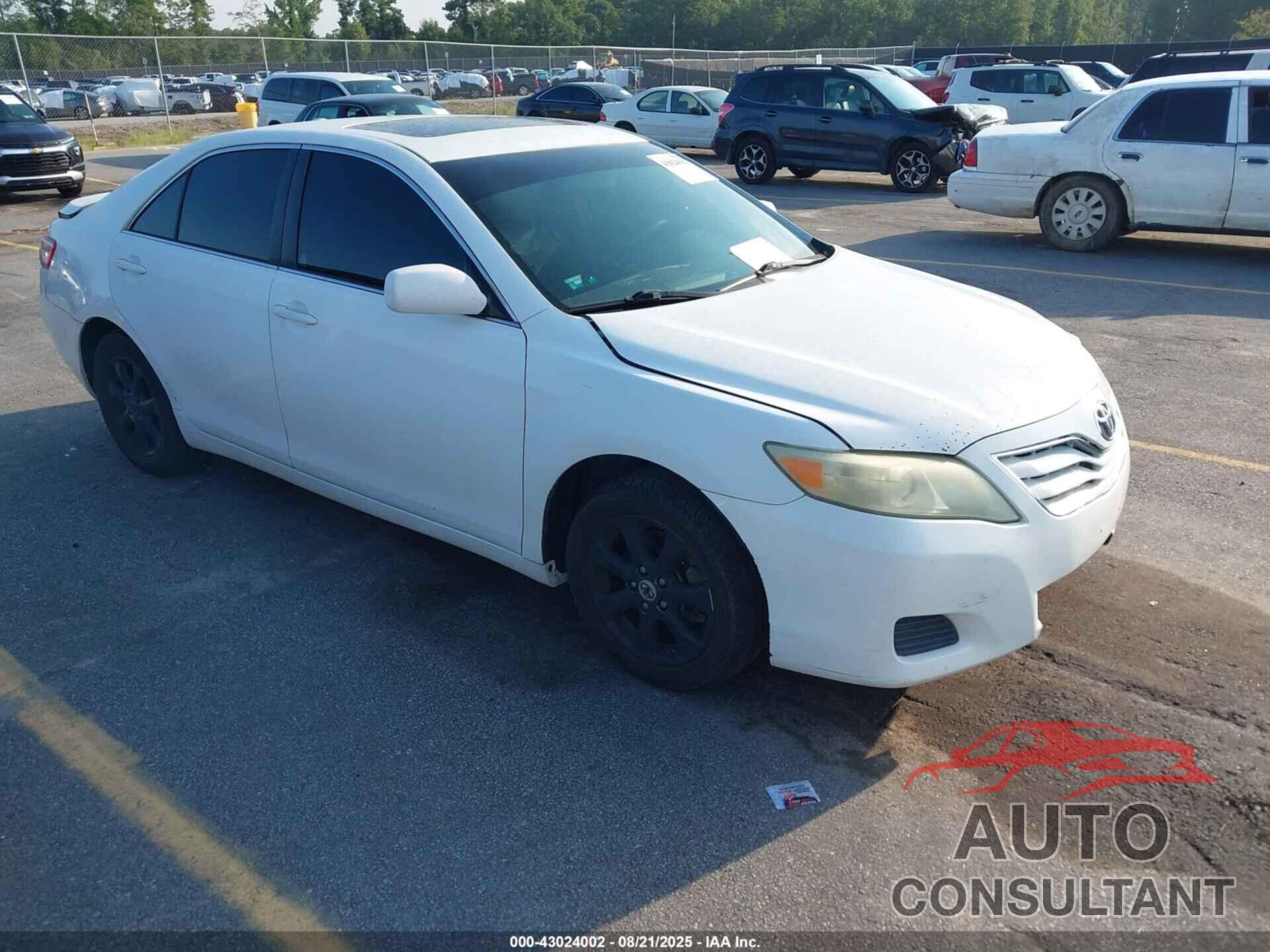 TOYOTA CAMRY 2011 - 4T4BF3EK0BR098995