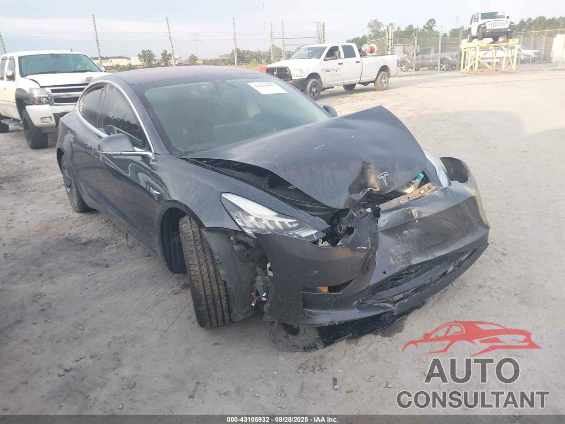 TESLA MODEL 3 2018 - 5YJ3E1EB4JF054886