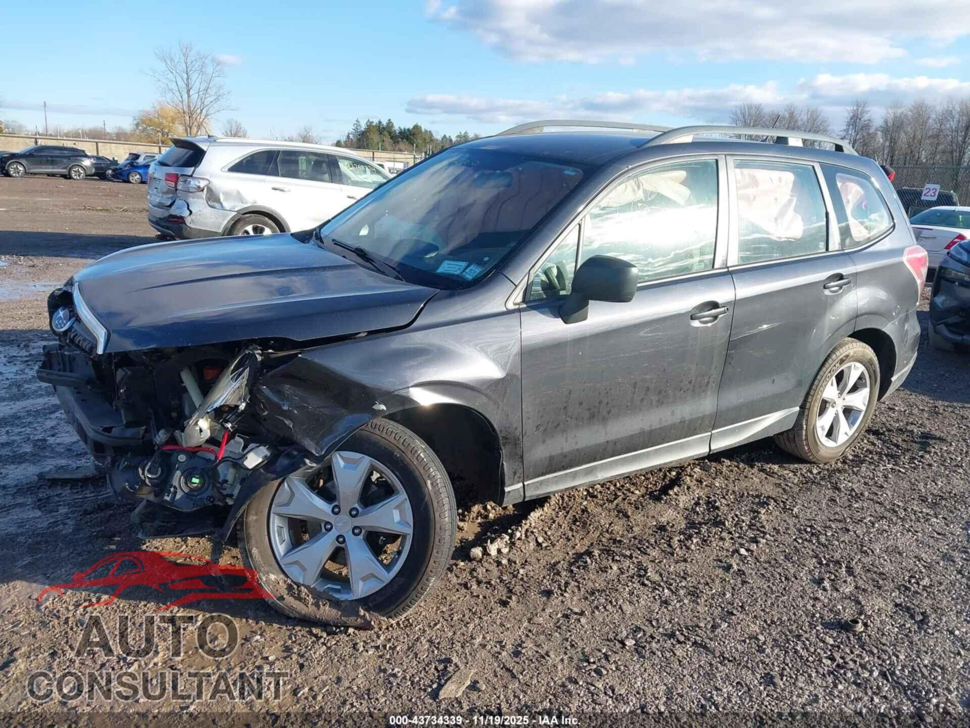 SUBARU FORESTER 2015 - JF2SJABC8FH486460