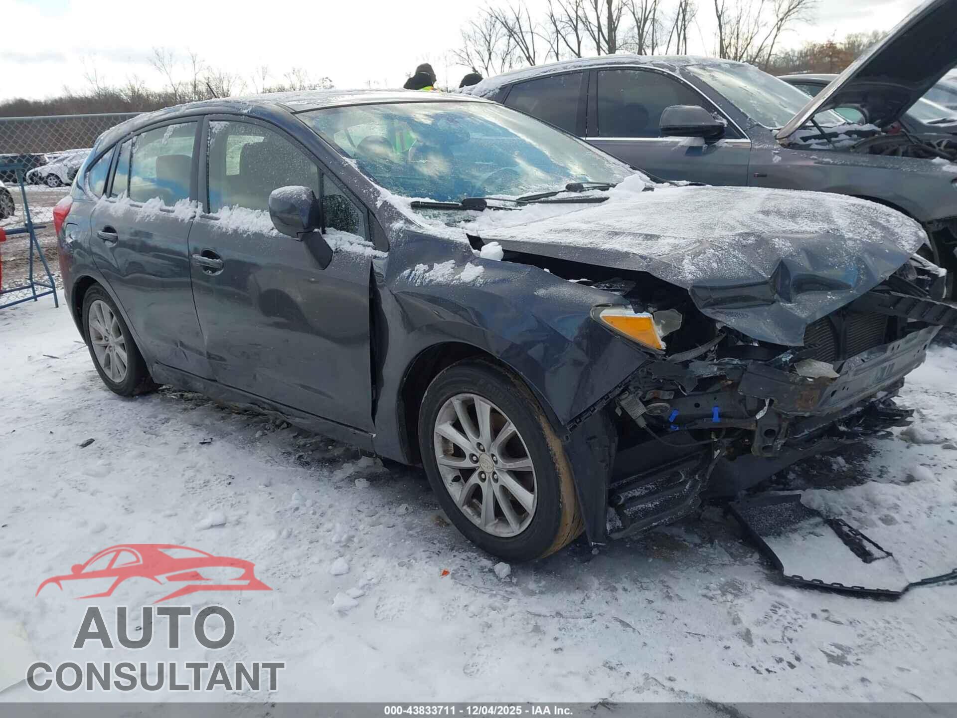 SUBARU IMPREZA 2012 - JF1GPAB61CH226870