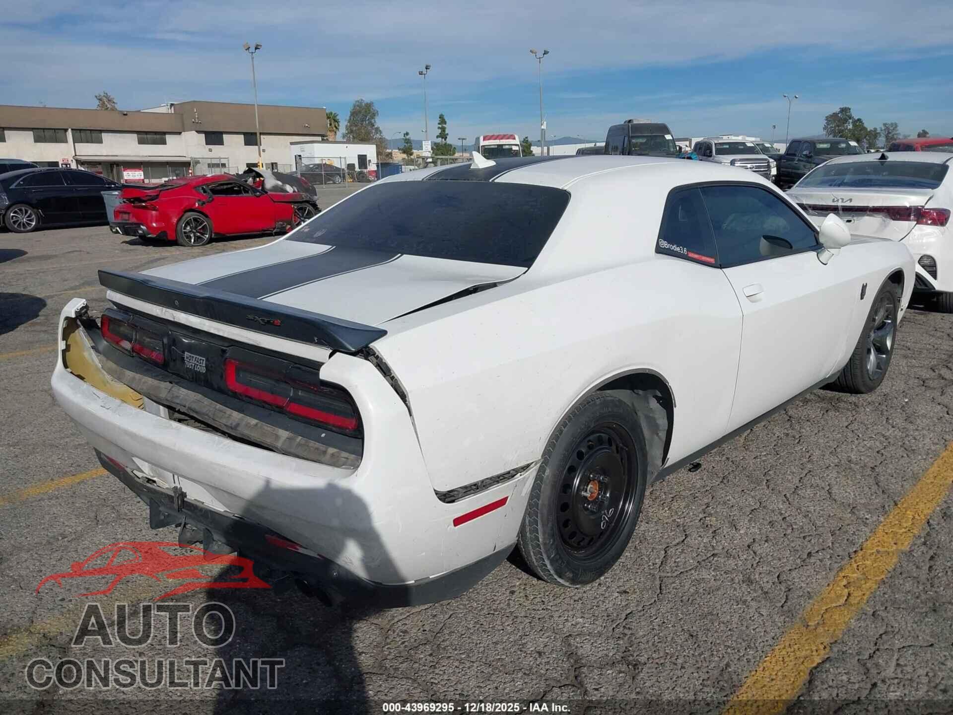 DODGE CHALLENGER 2016 - 2C3CDZAG1GH329625