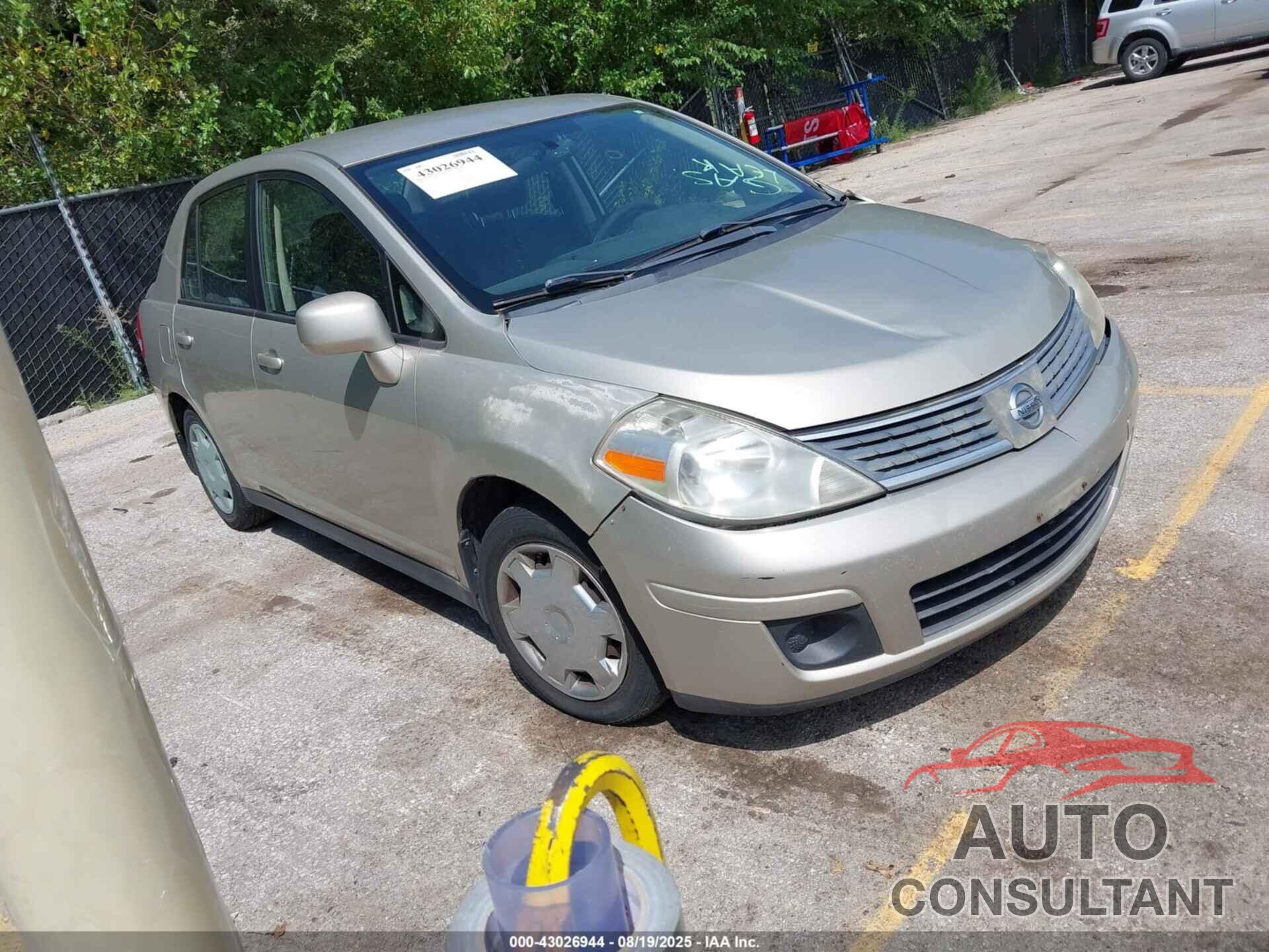 NISSAN VERSA 2009 - 3N1BC11E19L415265