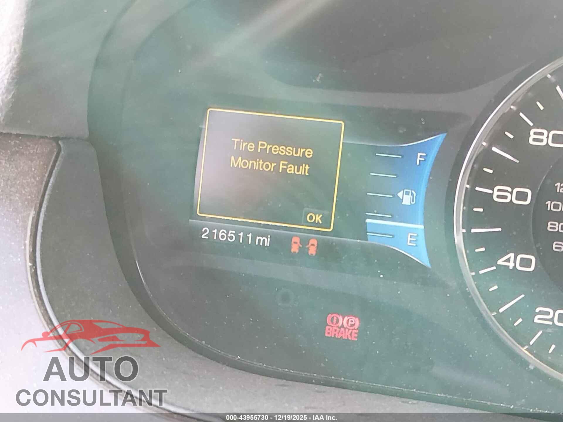 FORD EDGE 2011 - 2FMDK4KC8BBA36770